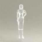 SCZ02-70110-6-4 [file:SCZ02-70110-6-4.jpg] Hermoli Standing Figures Clear 1:25 6 Types H = 75mm (6 pcs)