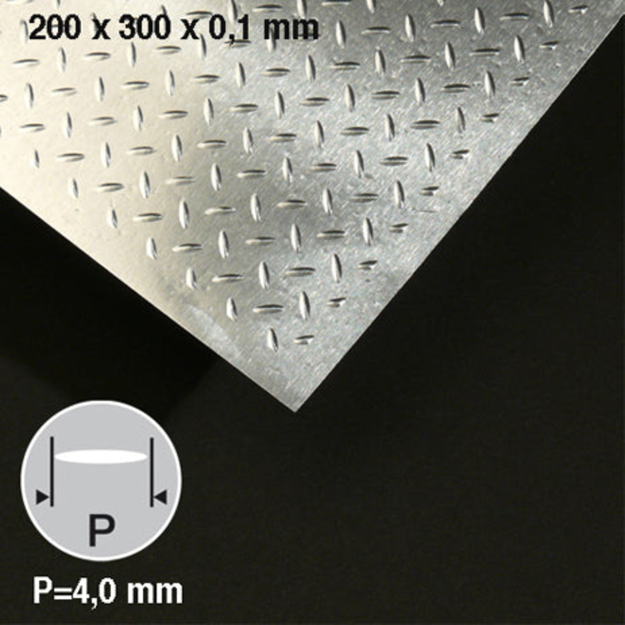 SCZ09-10140-1 [file:SCZ09-10140-1-1.jpg] Aluminium Bulb Plate, 0.5 x 200 x 295mm, Single H = 40mm