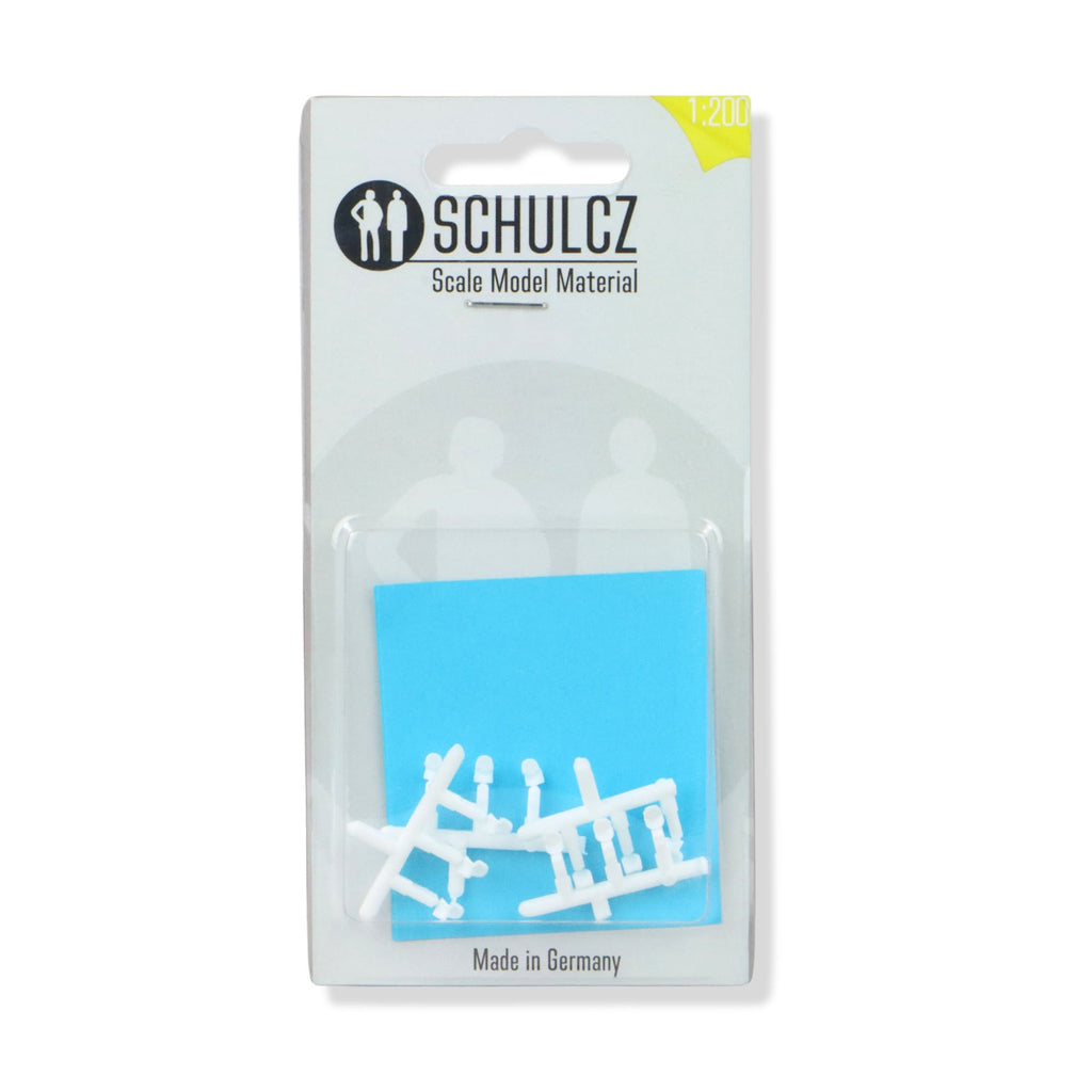 SCZ50-30101-12-4 [file:SCZ50-30101-12-4.jpg] Panton Chairs White 1:200 (12 pcs)