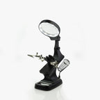 SHSPCL2400 [file:SHSPCL2400-1.jpg] Helping Hands & LED Magnifier Workstation