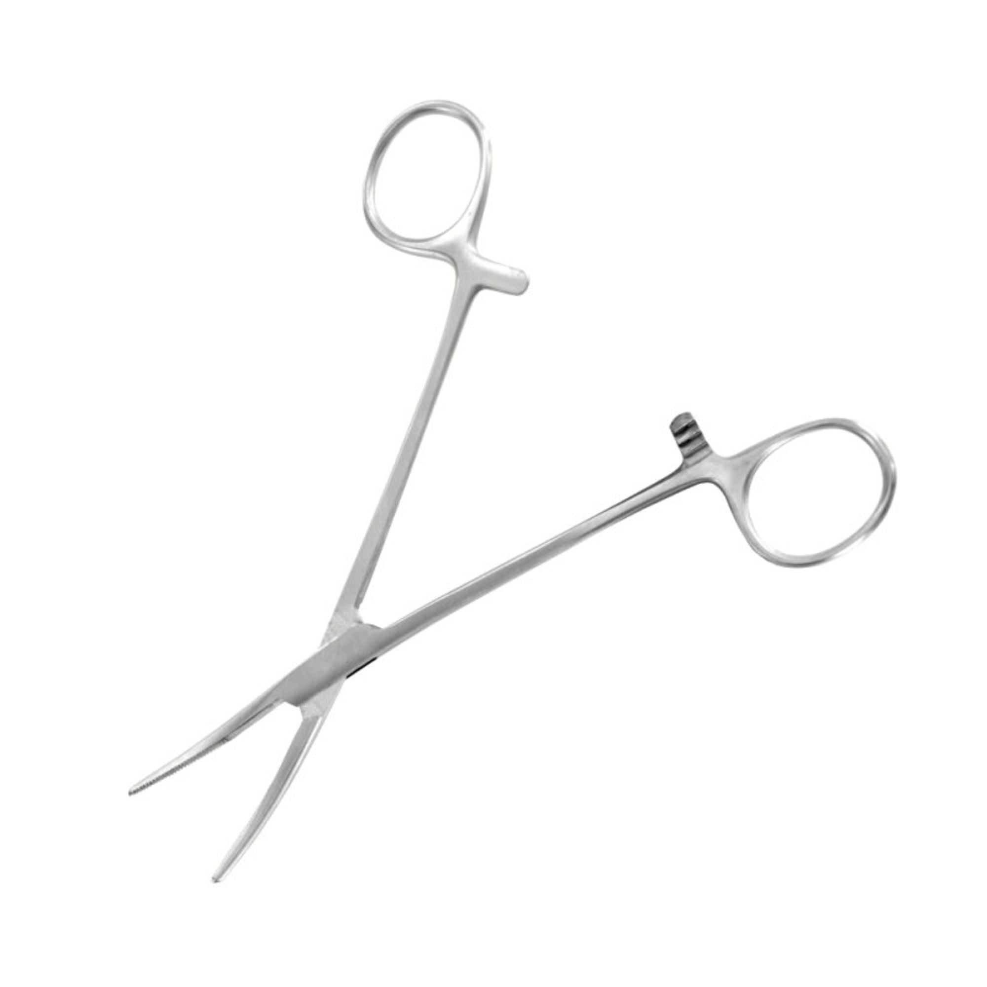 SHSPCL5046 [file:SHSPCL5046-1.jpg] Locking Forceps, 150mm Curved (PCl5046)