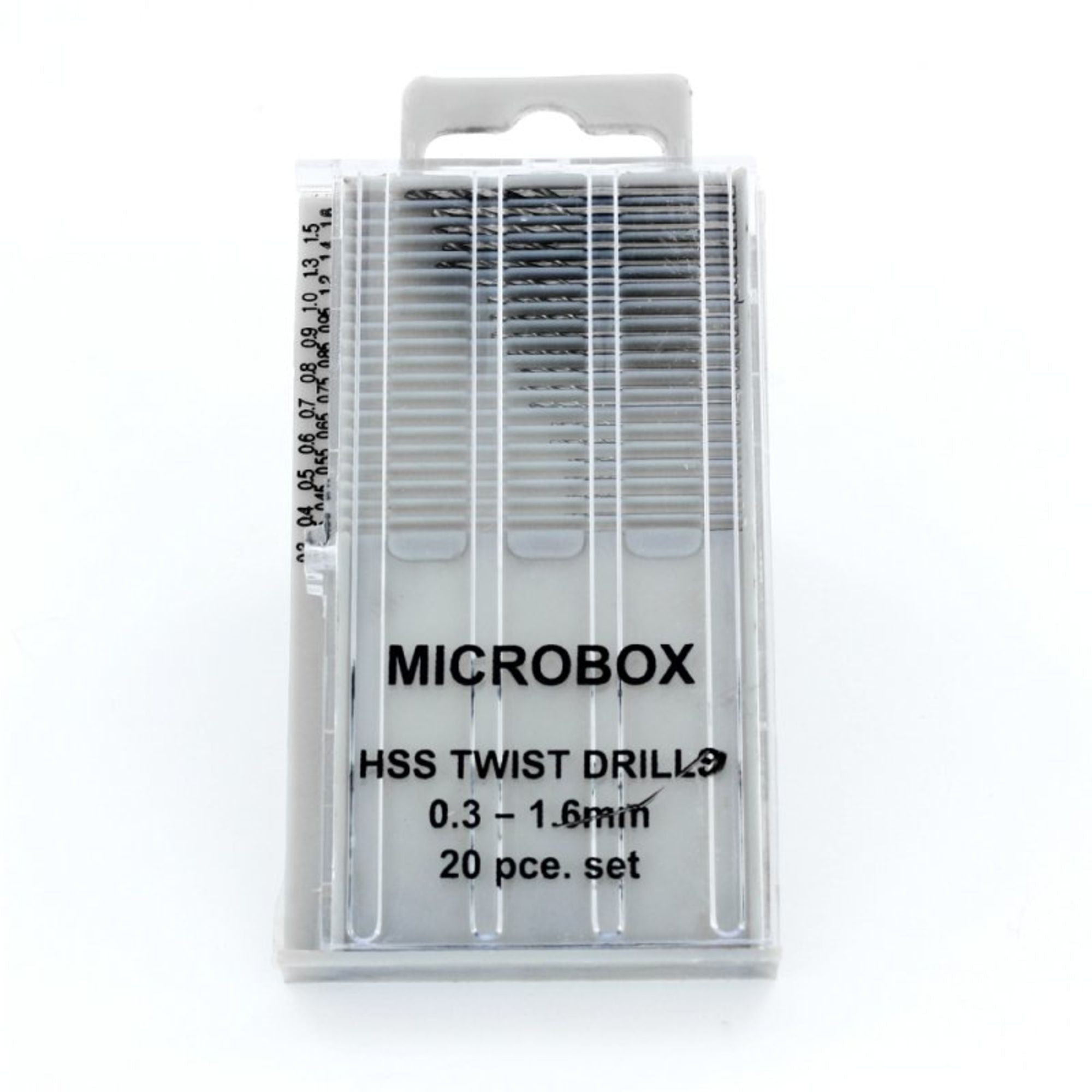 SHSPDR4001 [file:SHSPDR4001-1.jpg] Microbox Drill Set 0.3-1.6mm (20 pcs) (PDR4001)