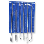 SHSPDT5200-3 [file:SHSPDT5200-3.jpg] Set of Stainless Steel Carvers (6 pcs) (PDT5200)