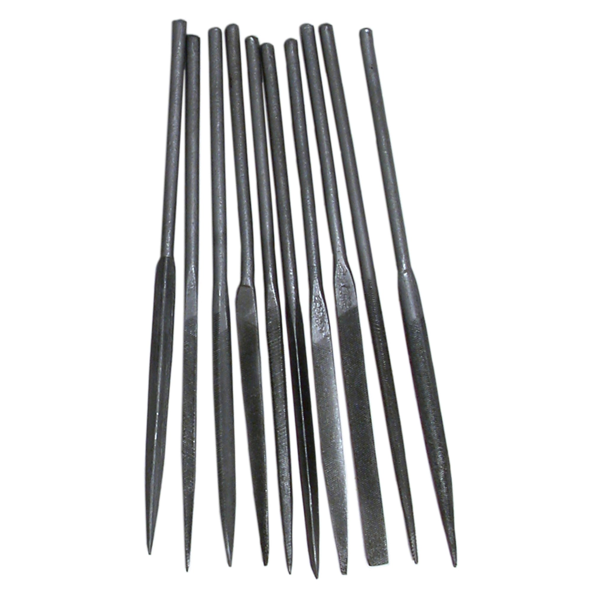 SHSPFL6001-2 Budget Needle File (Set of 10) (Pfl6001)