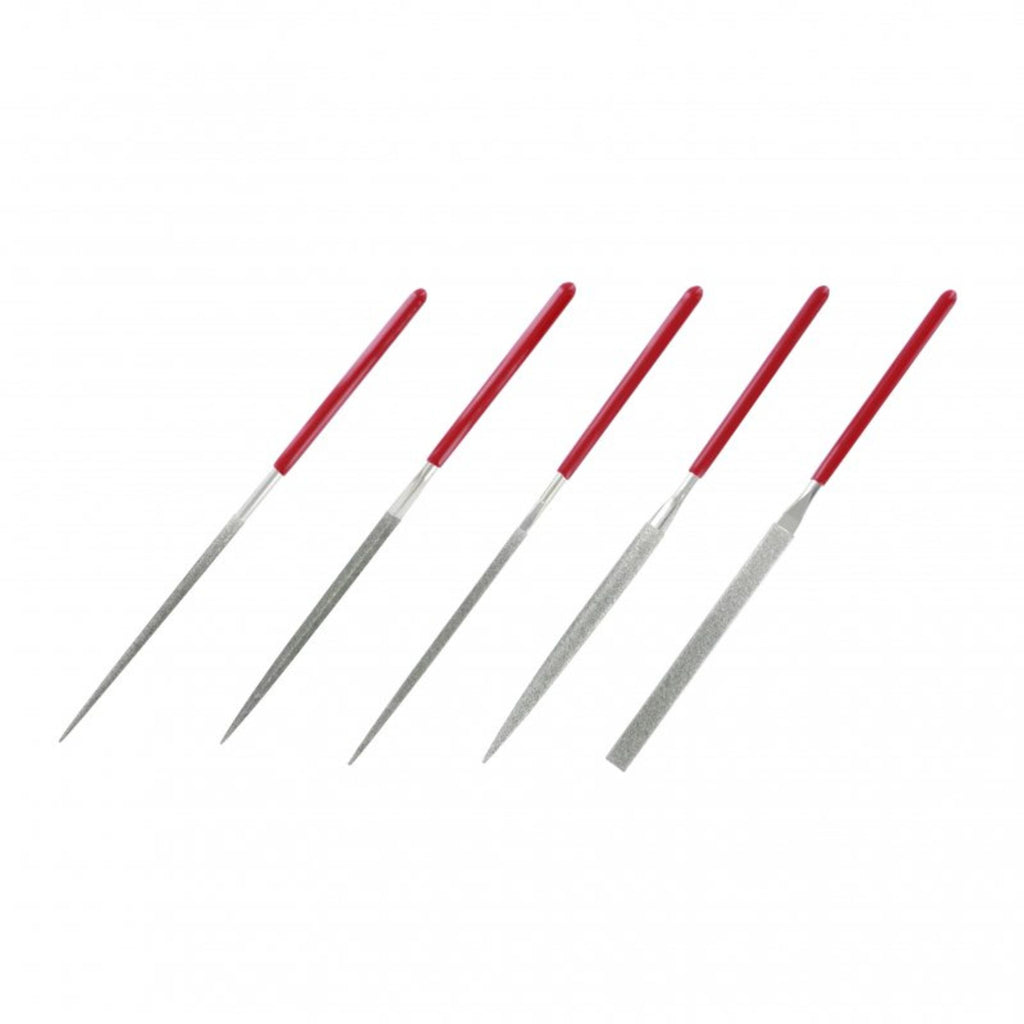 SHSPFL6002 [file:SHSPFL6002-1.jpg] Diamond Needle Files (Set of 5) (Pfl6002)