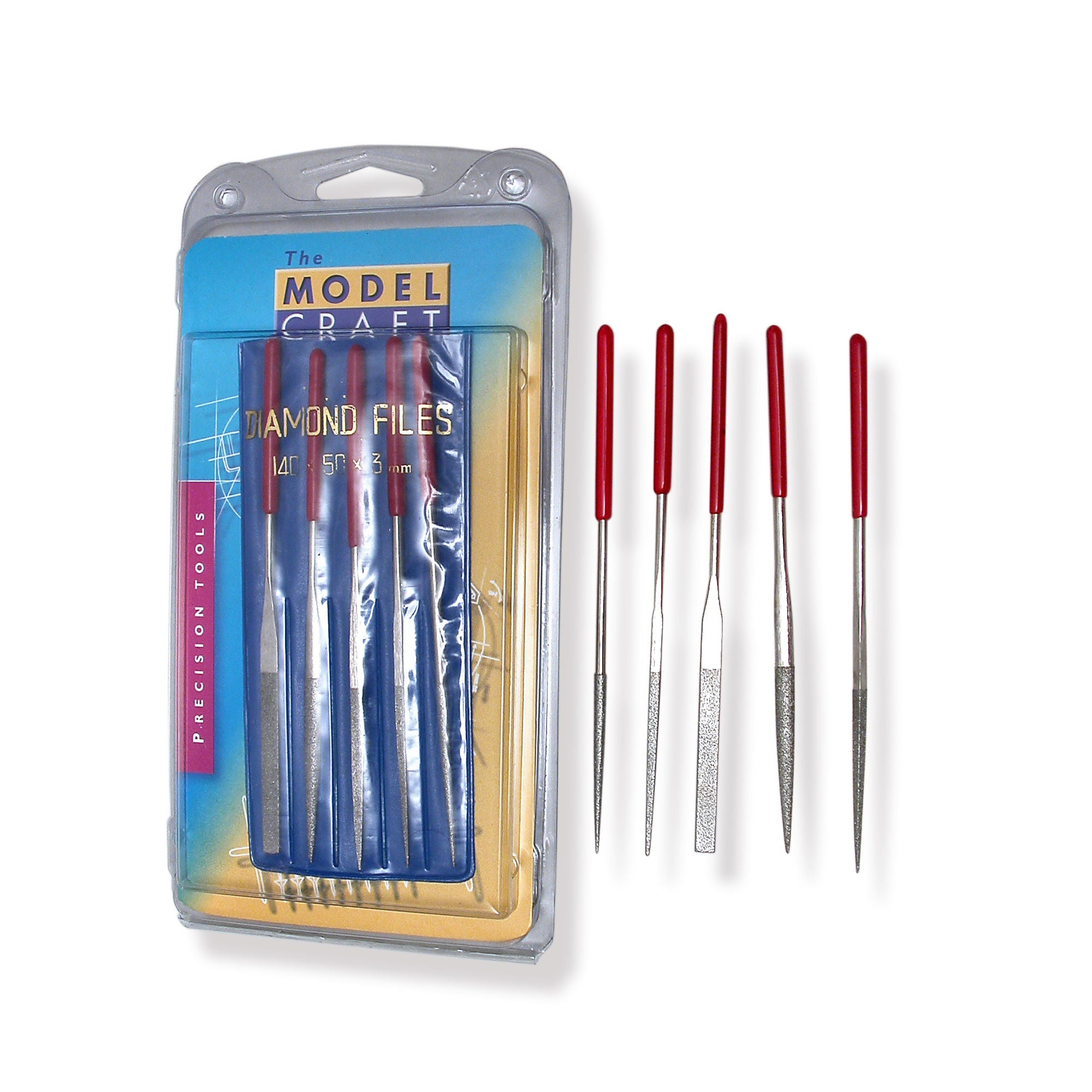 SHSPFL6002-2 Diamond Needle Files (Set of 5) (Pfl6002)