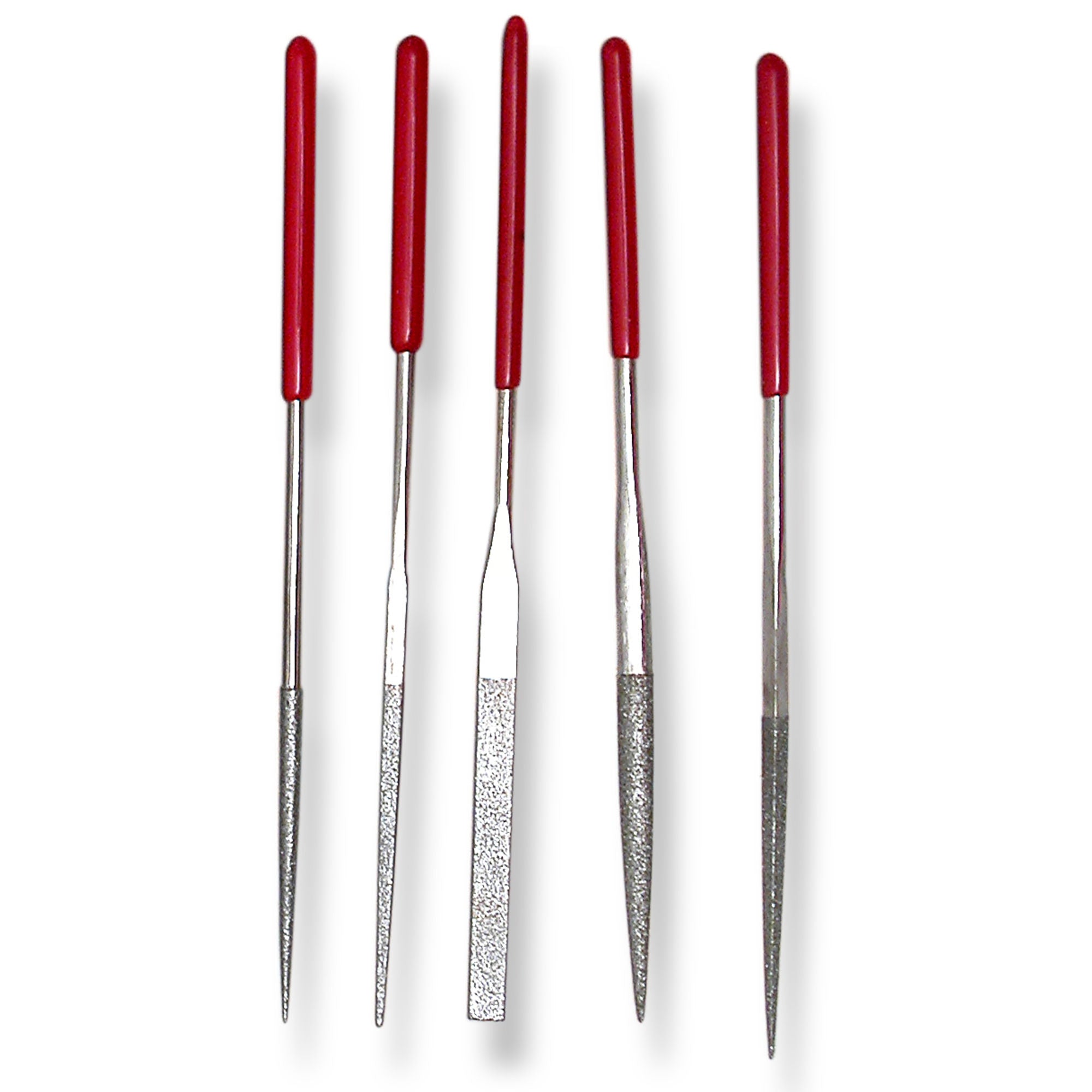 SHSPFL6002-3 Diamond Needle Files (Set of 5) (Pfl6002)