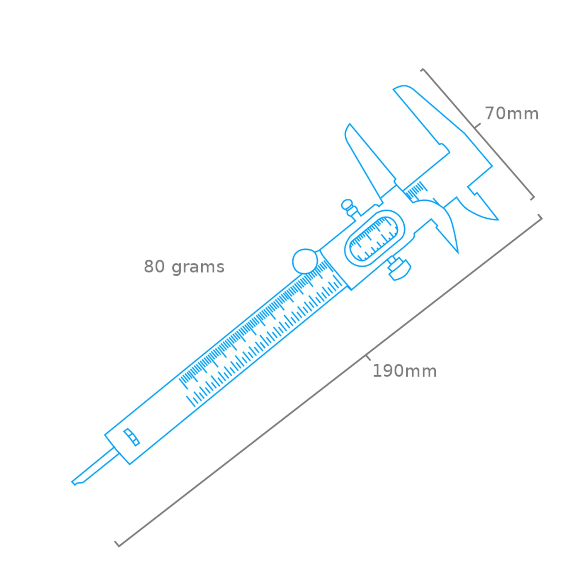SHSPGA4147-2 [file:SHSPGA4147-2.jpg] Vernier Caliper 150mm