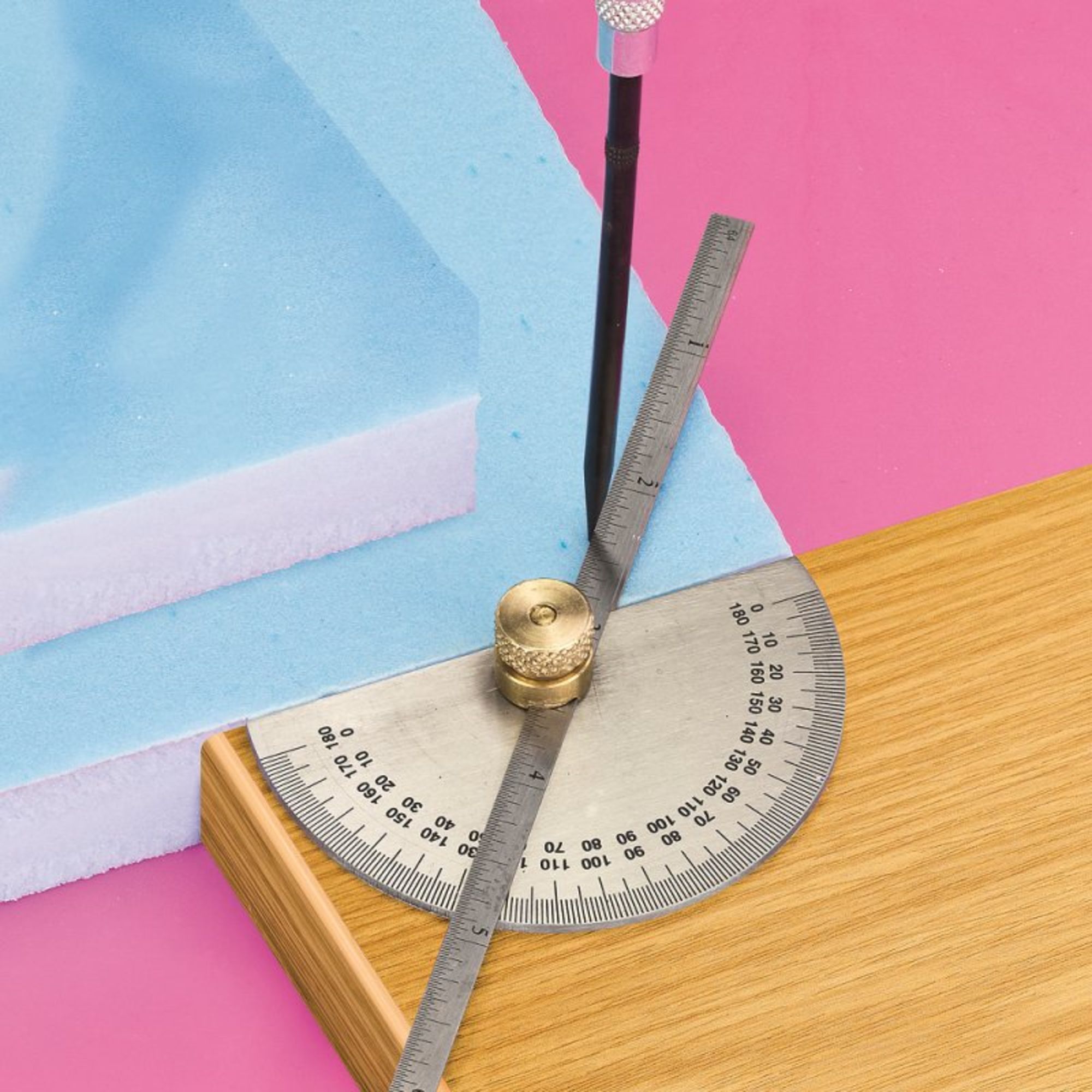 SHSPGA6502-6 [file:SHSPGA6502-6.jpg] Depth Gauge With Protractor (PGA6502)