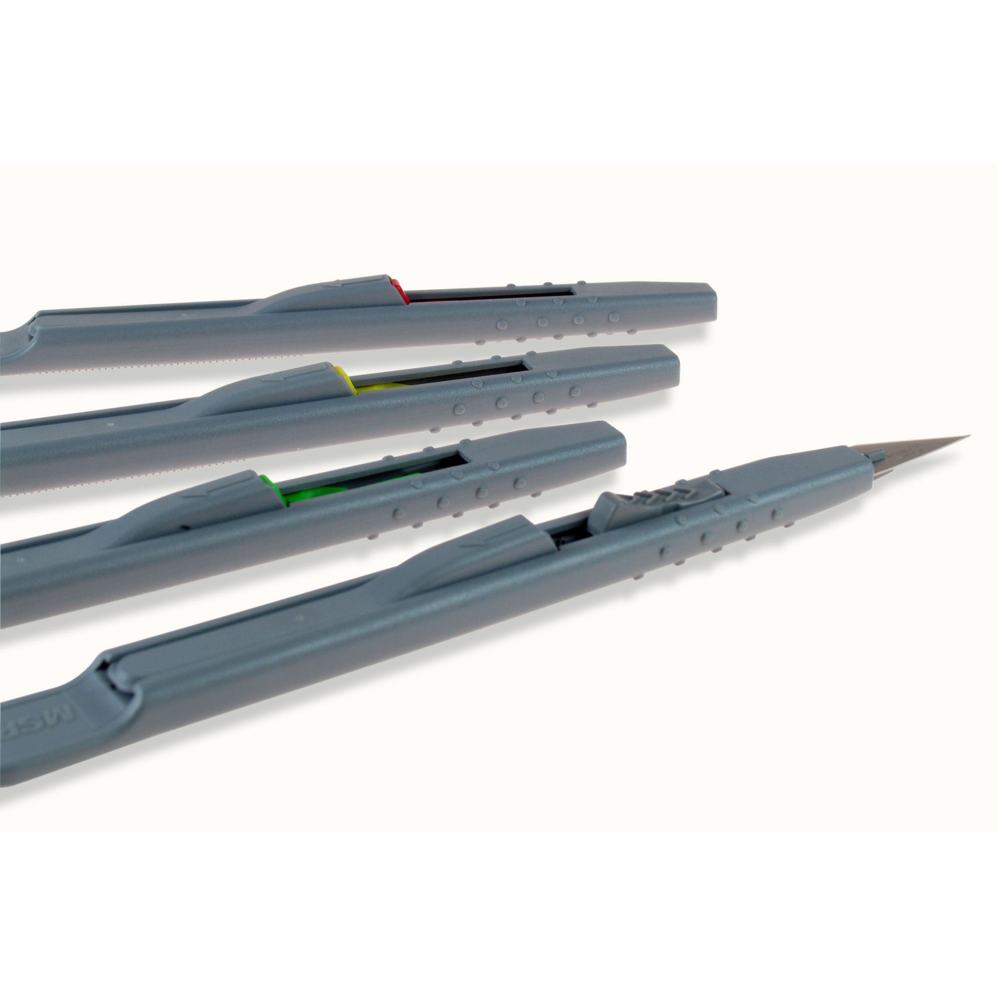 SHSPKN3216-S-4 [file:SHSPKN3216-S-4.jpg] Retractable Safety Knife Set (4 pcs) (Pkn3216/S)