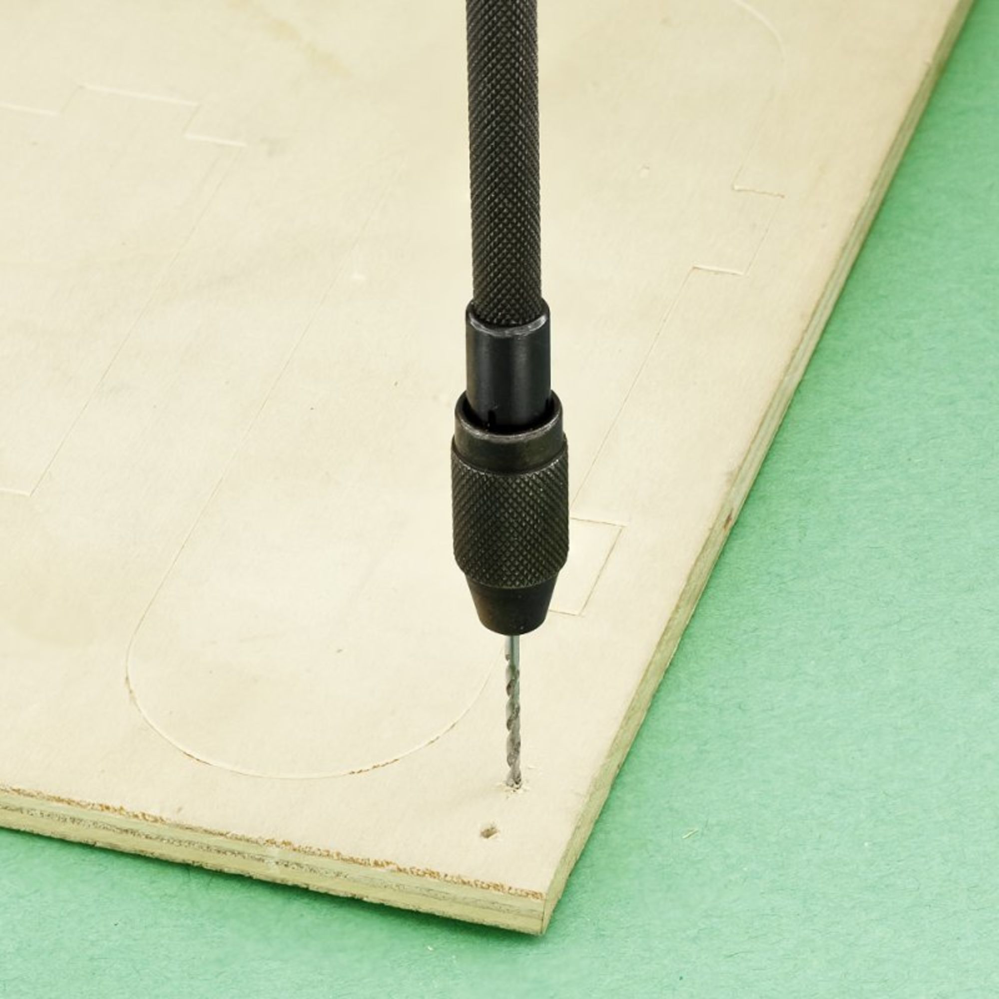 SHSPPV4001-A-3 English Pattern Pin Vice