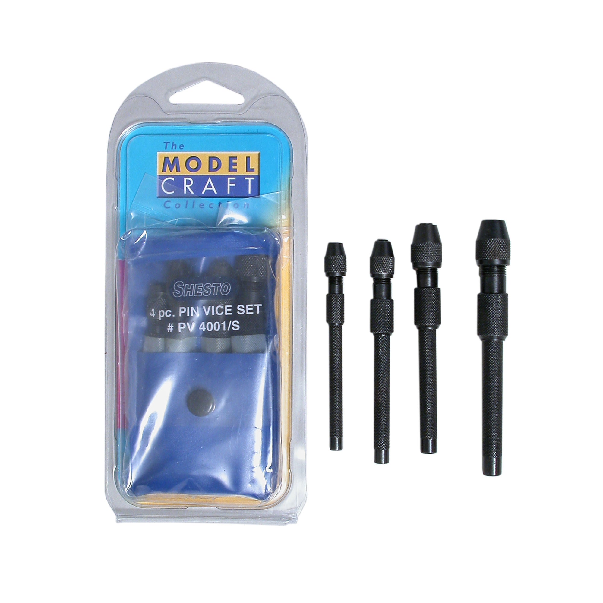 SHSPPV4001-S-3 [file:SHSPPV4001-S-3.jpg] Pin Vices- Set of 4 (PPV4001/S)