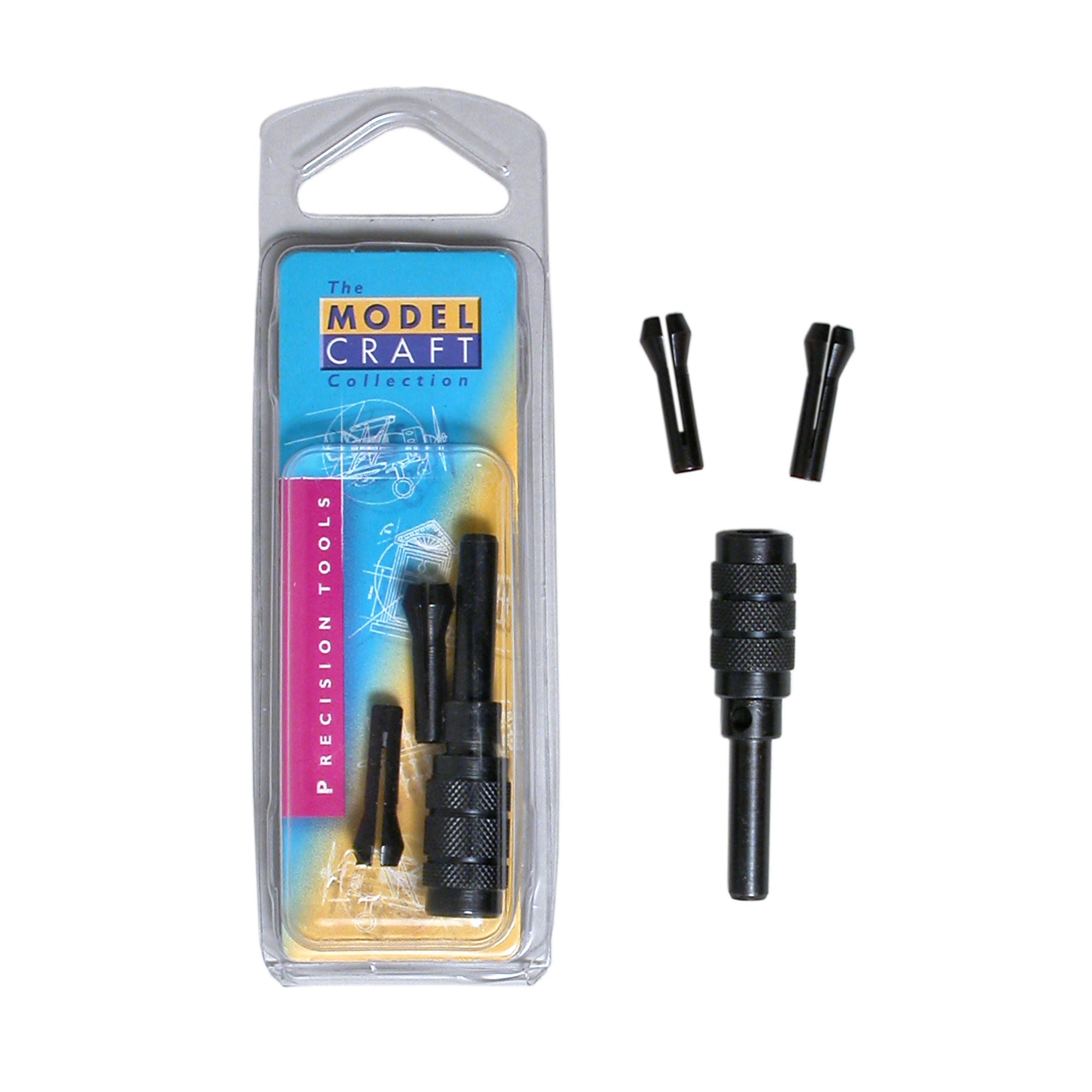 SHSPPV4012-S-2 [file:SHSPPV4012-S-2.jpg] Pin Chuck Set With 3 Collets (PPV4012/S)