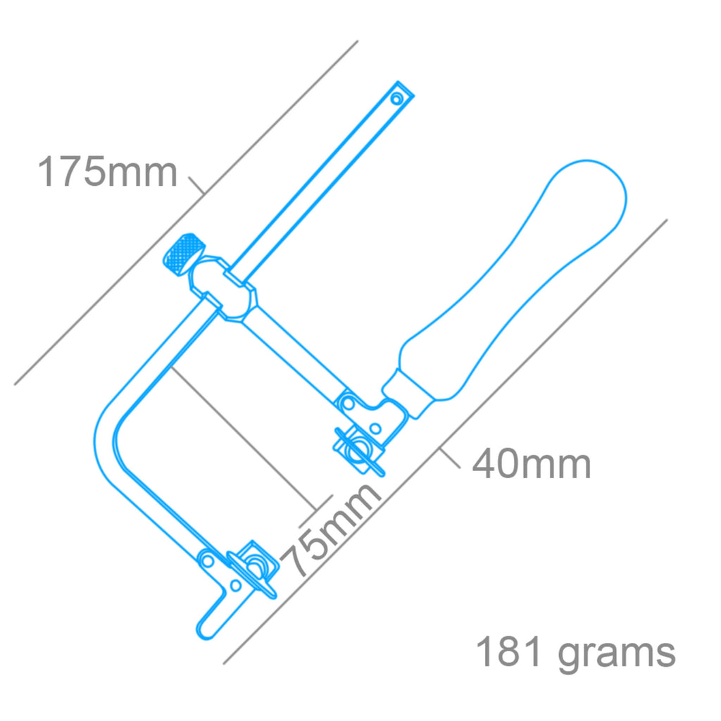 SHSPSA5040-4 [file:SHSPSA5040-4.jpg] Piercing Saw Frame Adjustable (Psa5040)