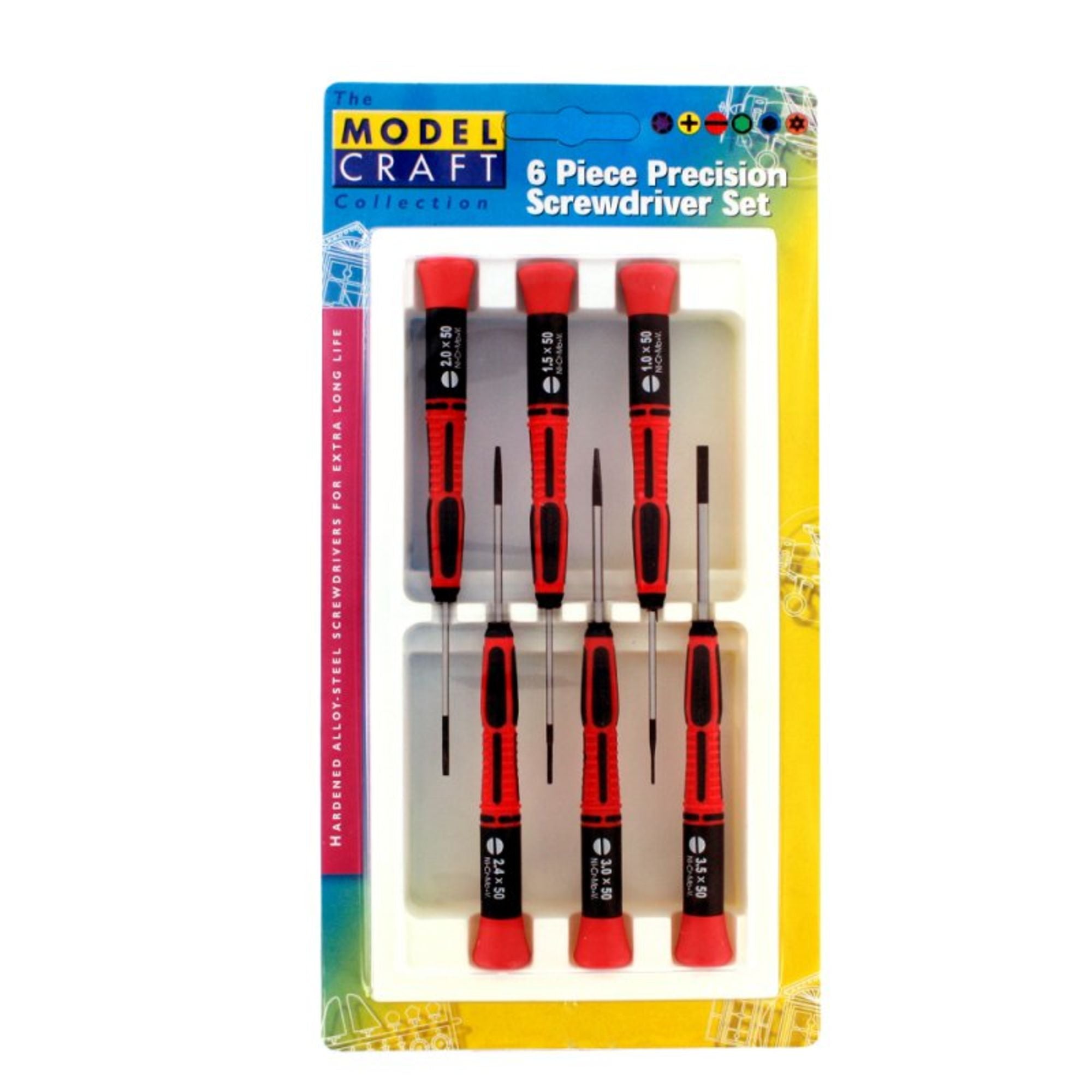 SHSPSD1600-2 [file:SHSPSD1600-2.jpg] Slotted Screw Driver Set (6 pcs) (PSD1600)