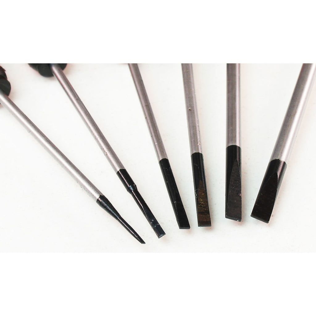 SHSPSD1600-3 [file:SHSPSD1600-3.jpg] Slotted Screw Driver Set (6 pcs) (PSD1600)