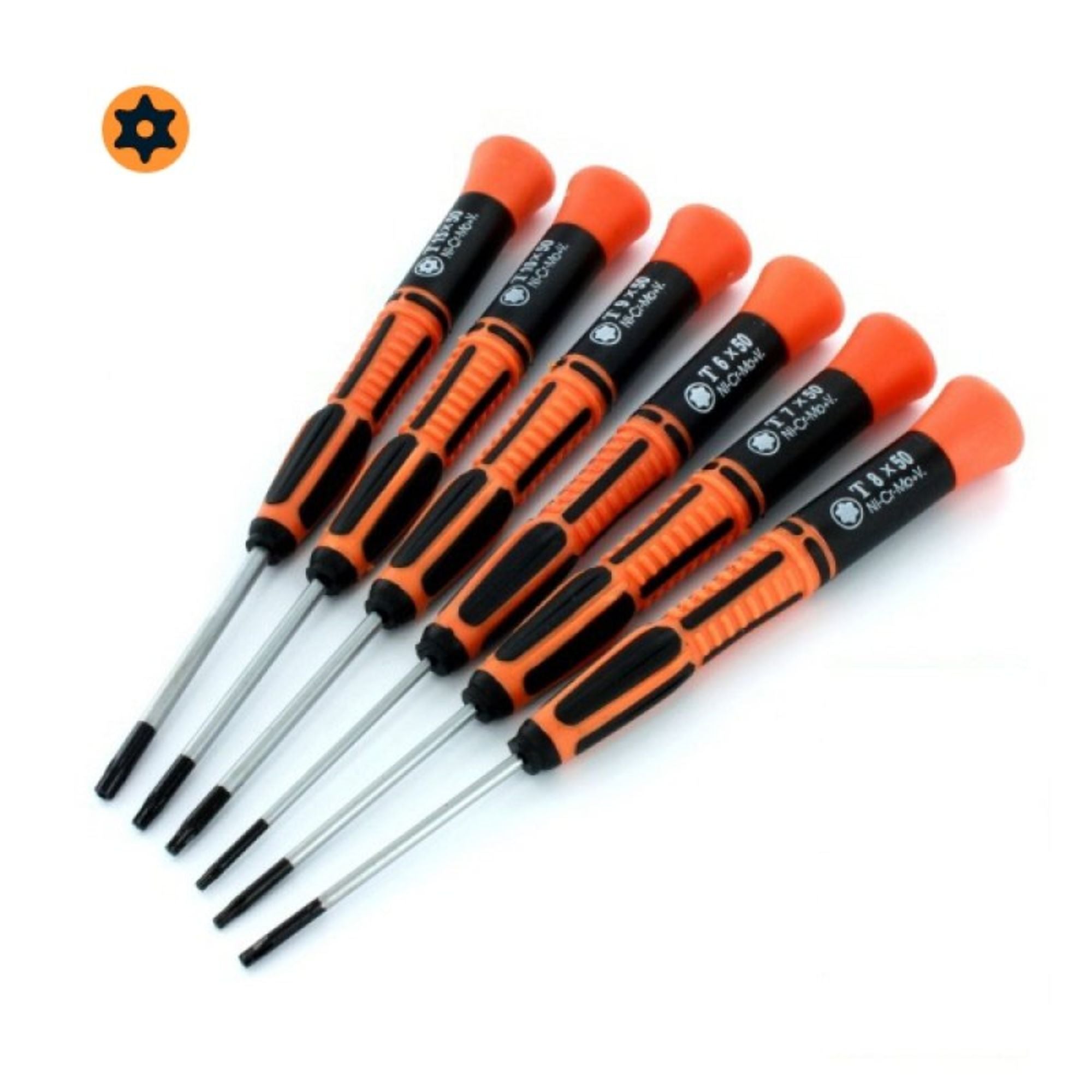 SHSPSD1603 [file:SHSPSD1603-1.jpg] Torx Screw Driver Set (6 pcs) (PSD1603)