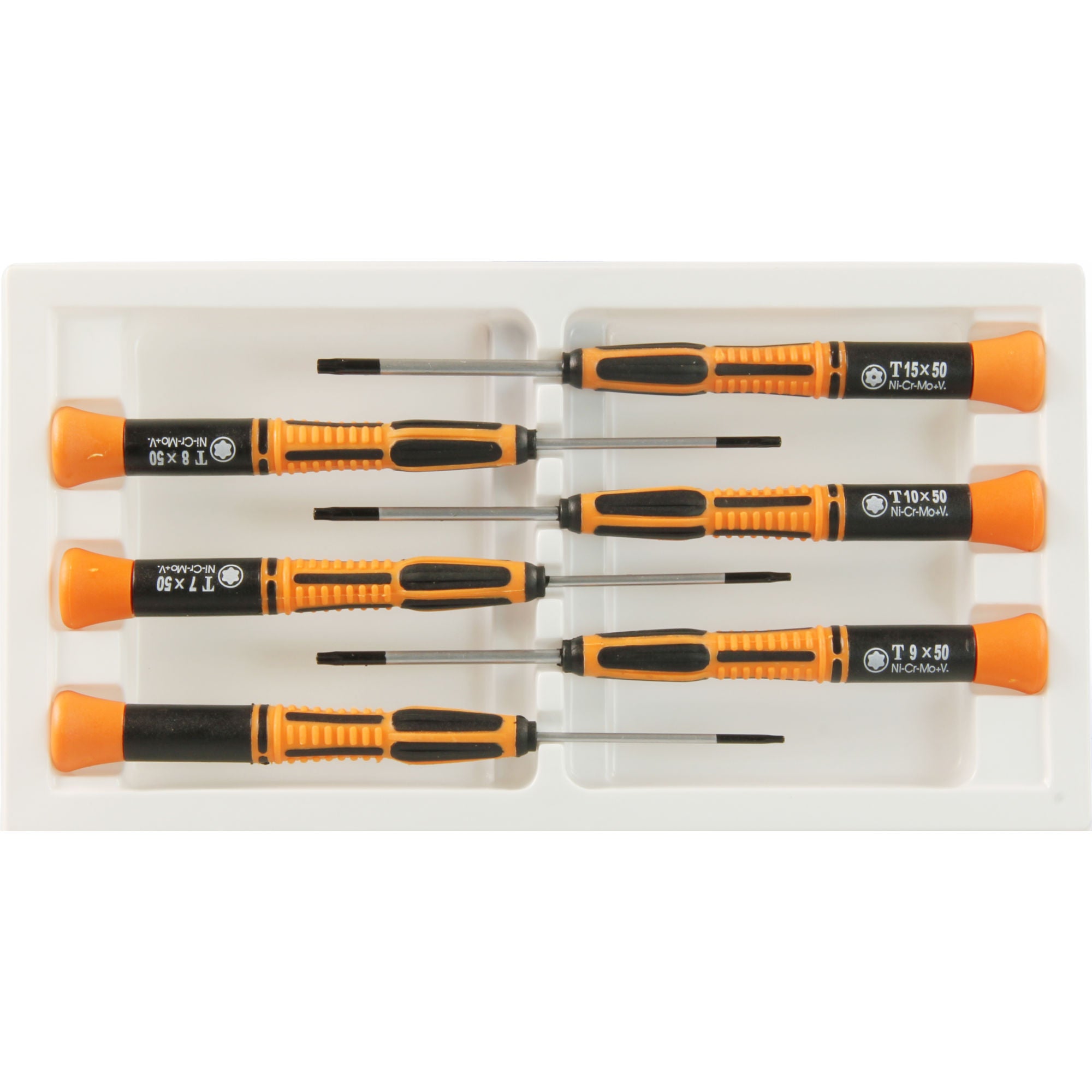 SHSPSD1603-3 [file:SHSPSD1603-3.jpg] Torx Screw Driver Set (6 pcs) (PSD1603)