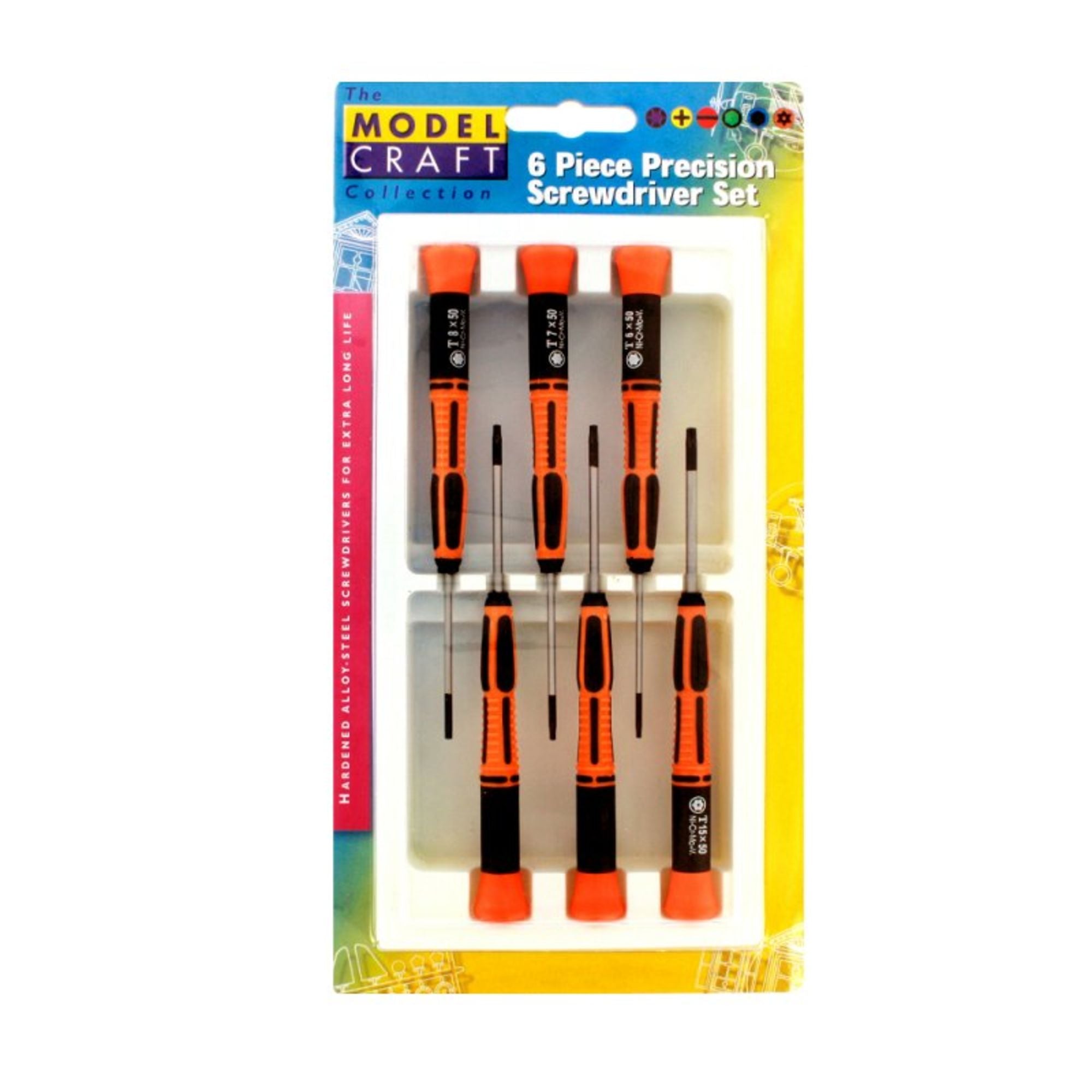SHSPSD1603-4 [file:SHSPSD1603-4.jpg] Torx Screw Driver Set (6 pcs) (PSD1603)