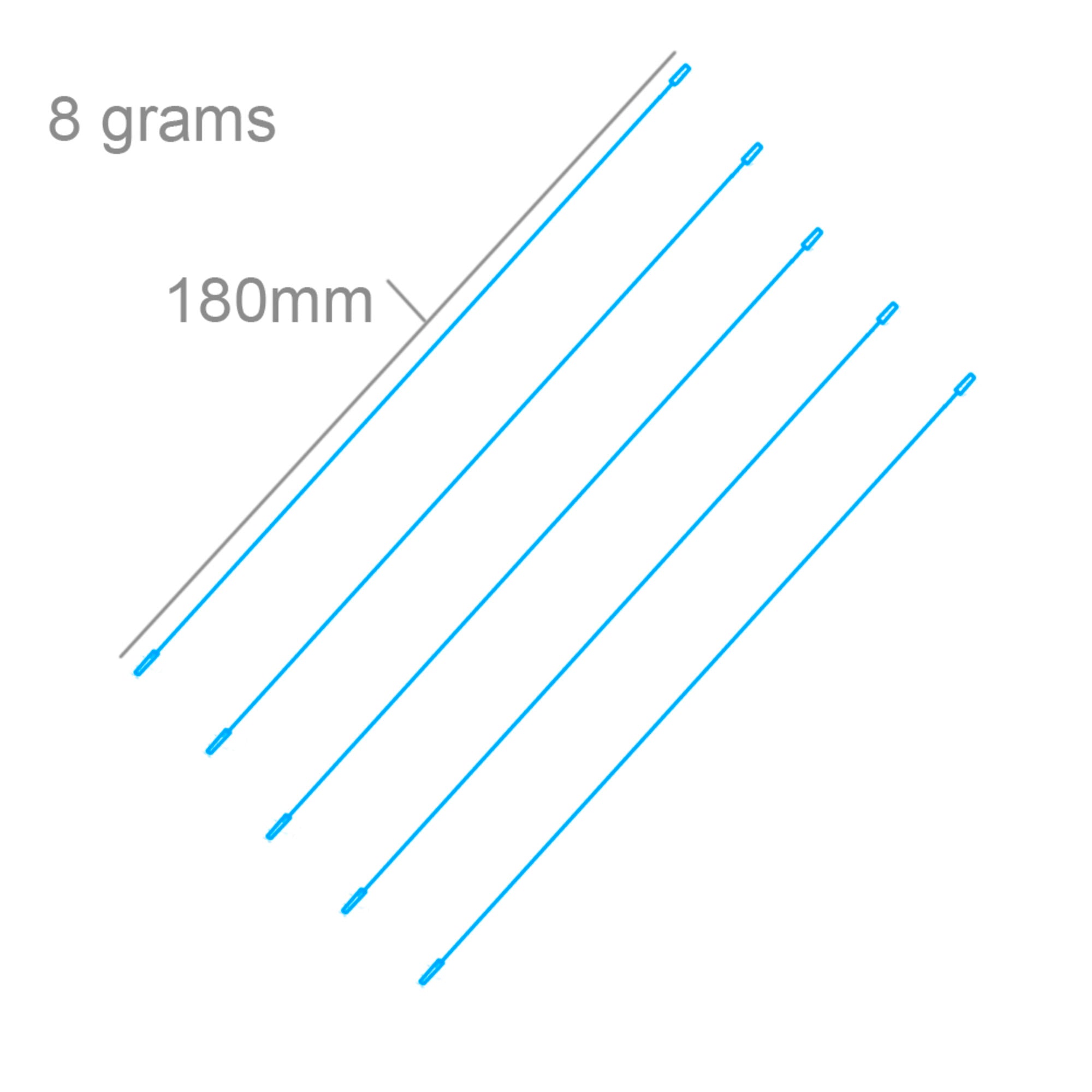 SHSPSS1065-2 [file:SHSPSS1065-2.jpg] Spare Wire For Styrosten (5 pcs)