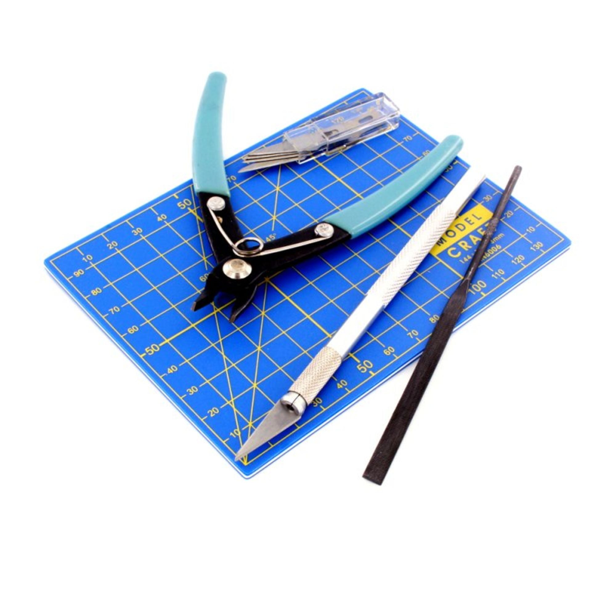 SHSPTK1009 [file:SHSPTK1009-1.jpg] Plastic Modelling Tool Set (9 pcs) (PTk1009)
