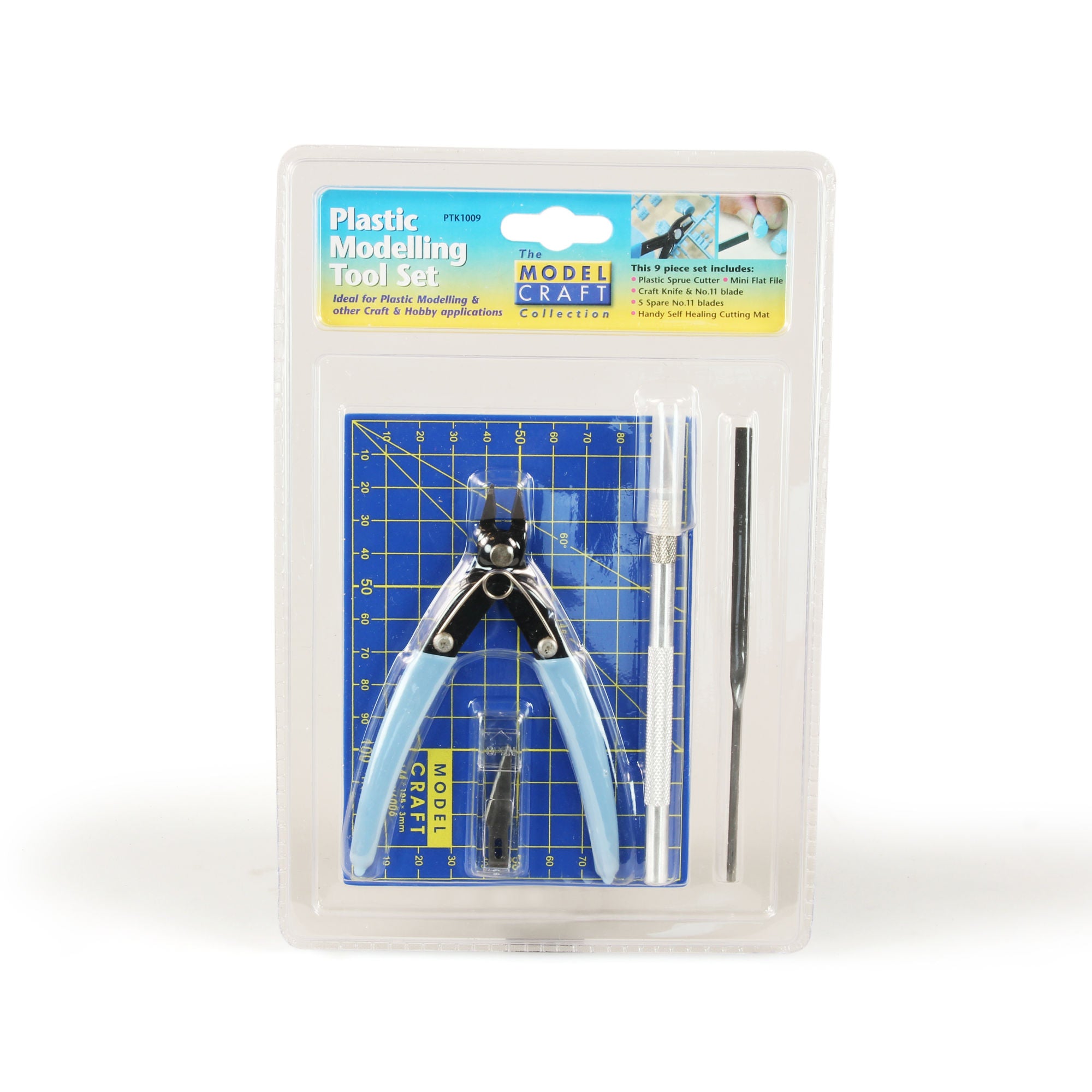 SHSPTK1009-2 [file:SHSPTK1009-2.jpg] Plastic Modelling Tool Set (9 pcs) (PTk1009)