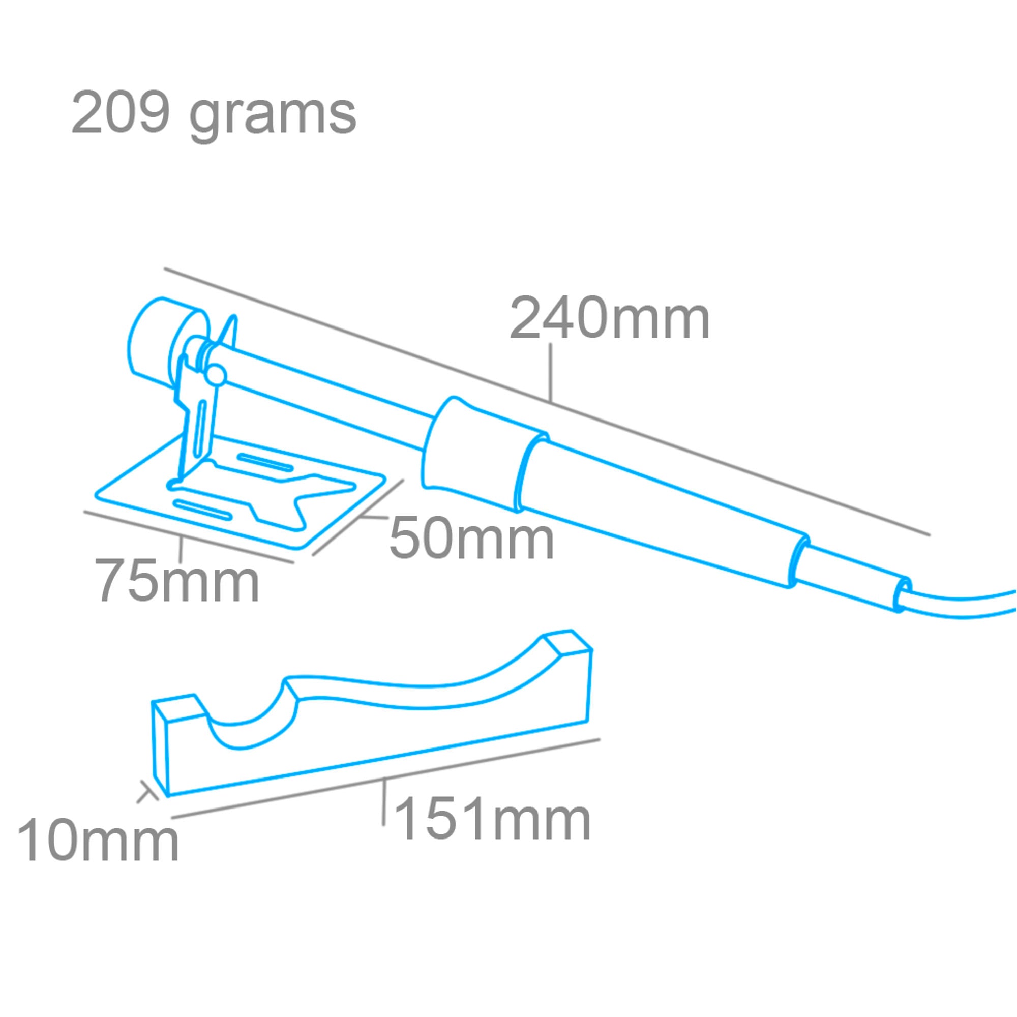 Plank Bending Tool Kit Modelcraft 30W-230V (PTK3030)