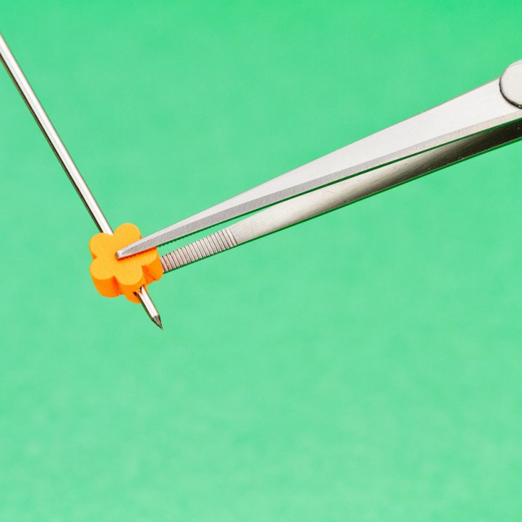 SHSPTW1093-FR-2 Fine Serrated Locking Stainless Steel Tweezers (PTW1093/Fr)