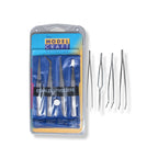 SHSPTW5000-5 [file:SHSPTW5000-5.jpg] 4-Piece Stainless Steel Tweezers Set (PTW5000)