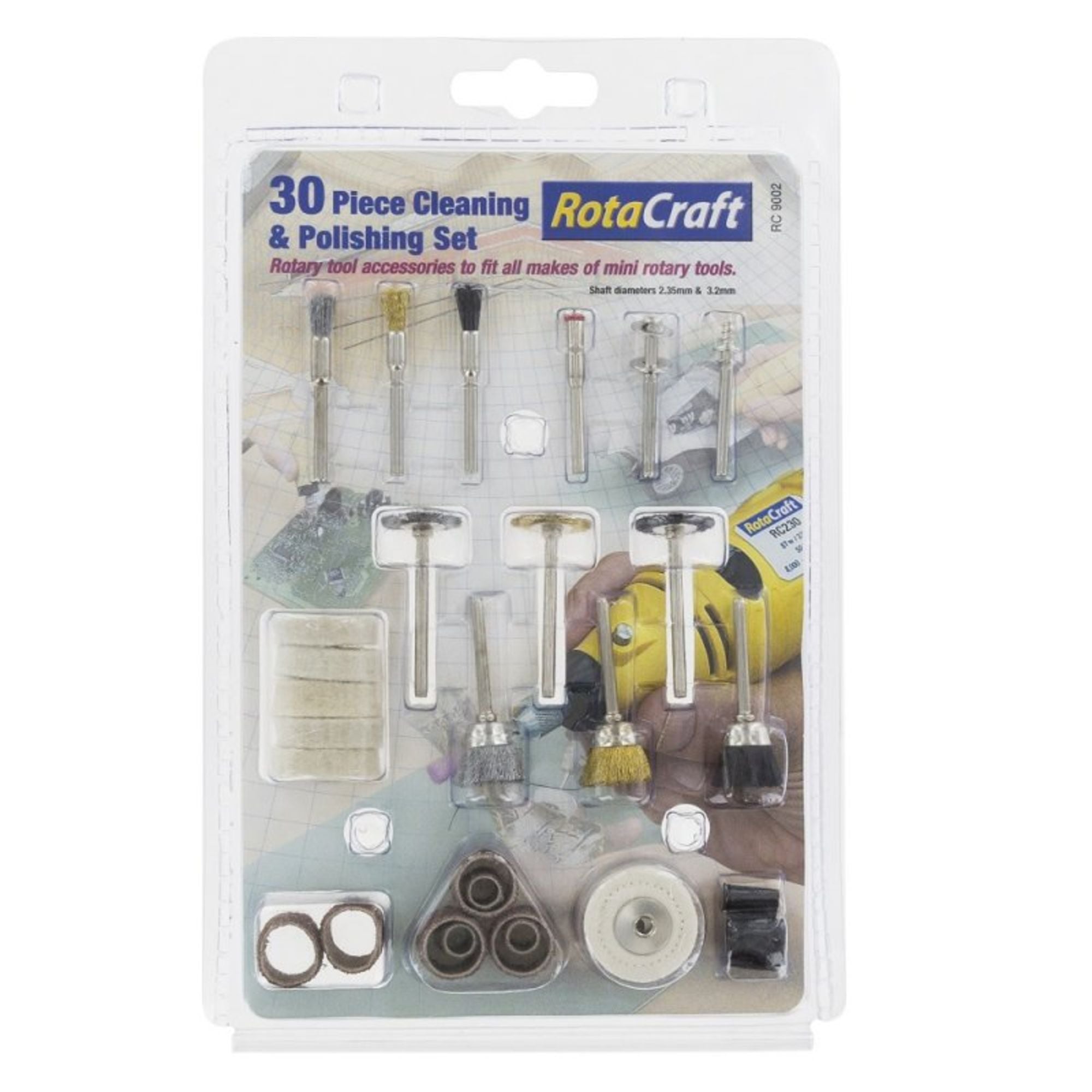 SHSRC9002 [file:SHSRC9002-1.jpg] Cleaning & Polishing Set (30 pcs) (R/C9002)