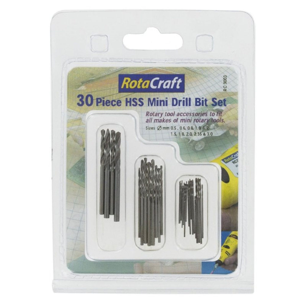 SHSRC9003-1 [file:SHSRC9003-1.jpg] HSS Mini Drill Bit Set (30 pcs) (R/C9003)