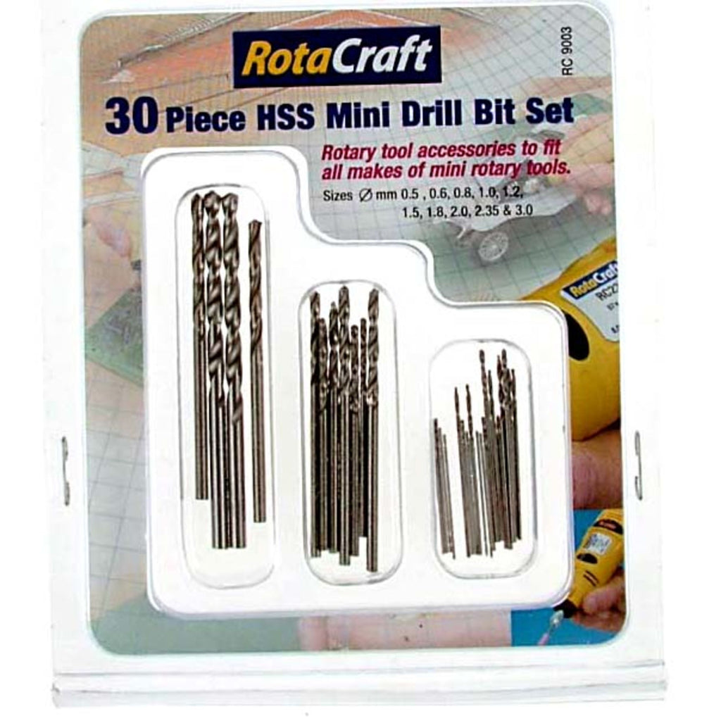 SHSRC9003-2 [file:SHSRC9003-2.jpg] HSS Mini Drill Bit Set (30 pcs) (R/C9003)
