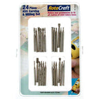 SHSRC9004-2 [file:SHSRC9004-2.jpg] R/C9004 24pc HSS Carving & Milling Set