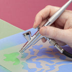 SHSSP25K-6 [file:SHSSP25K-6.jpg] Precison Top Feed Airbrush Kit