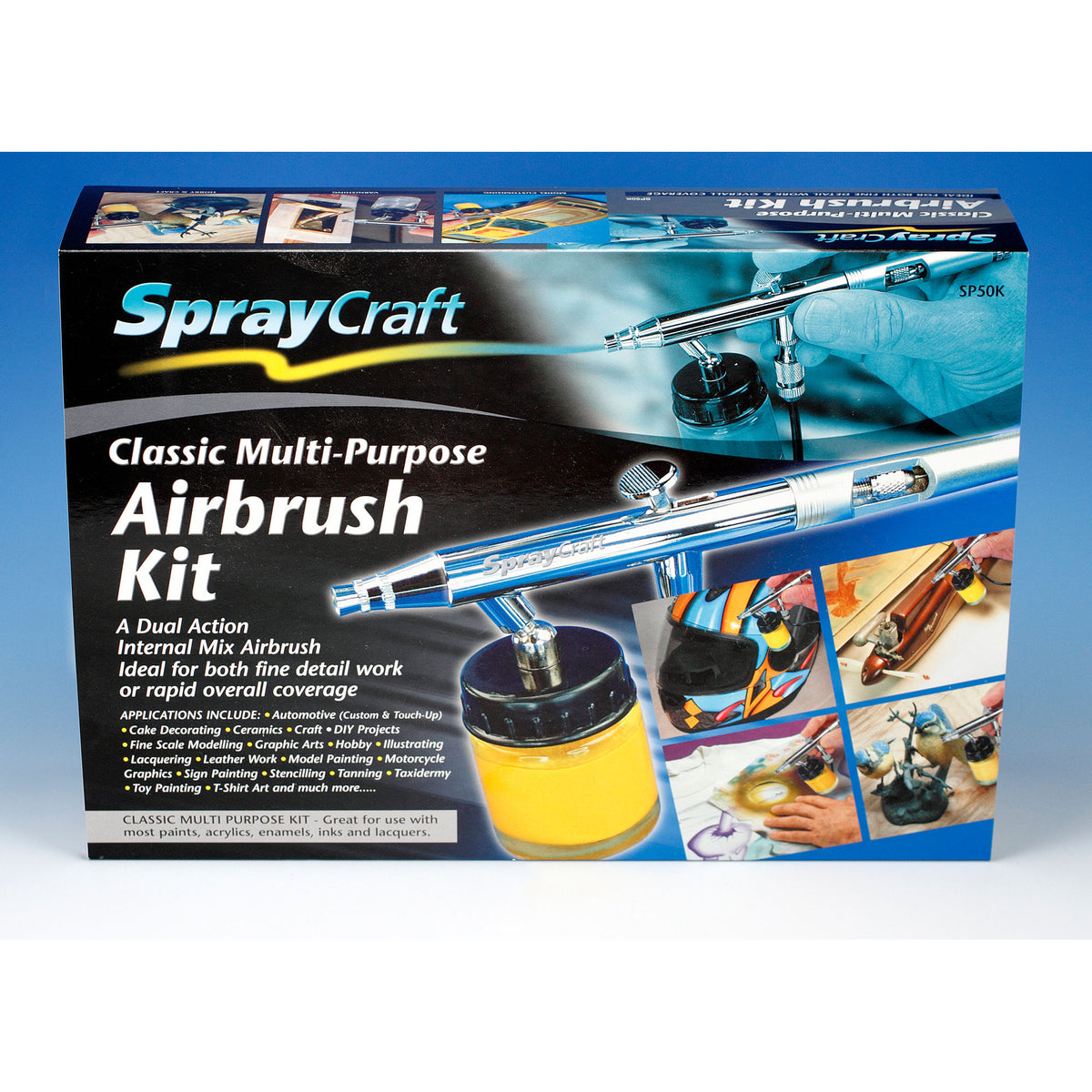 SP50K Multi Purpose Airbrush Kit (Dual Action)