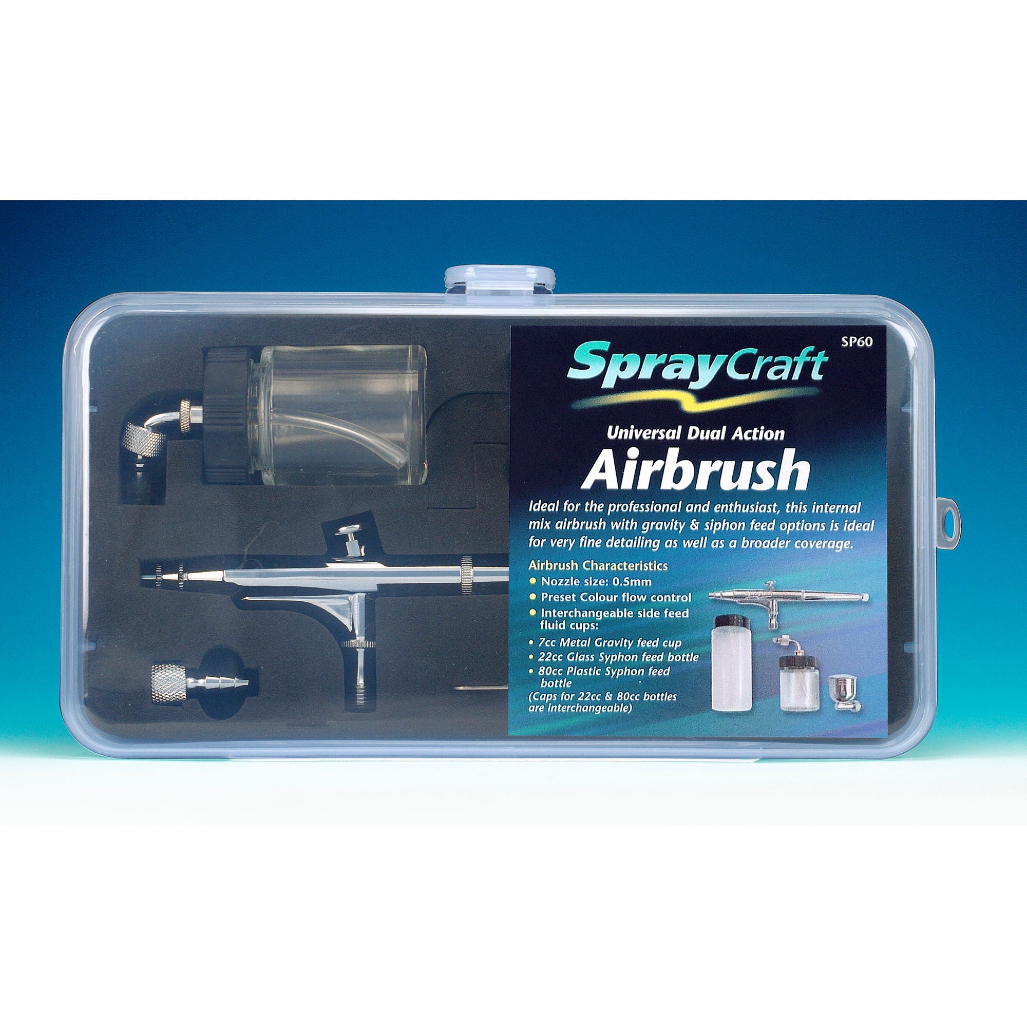 Universal Dual Action Airbrush Set (SP60)