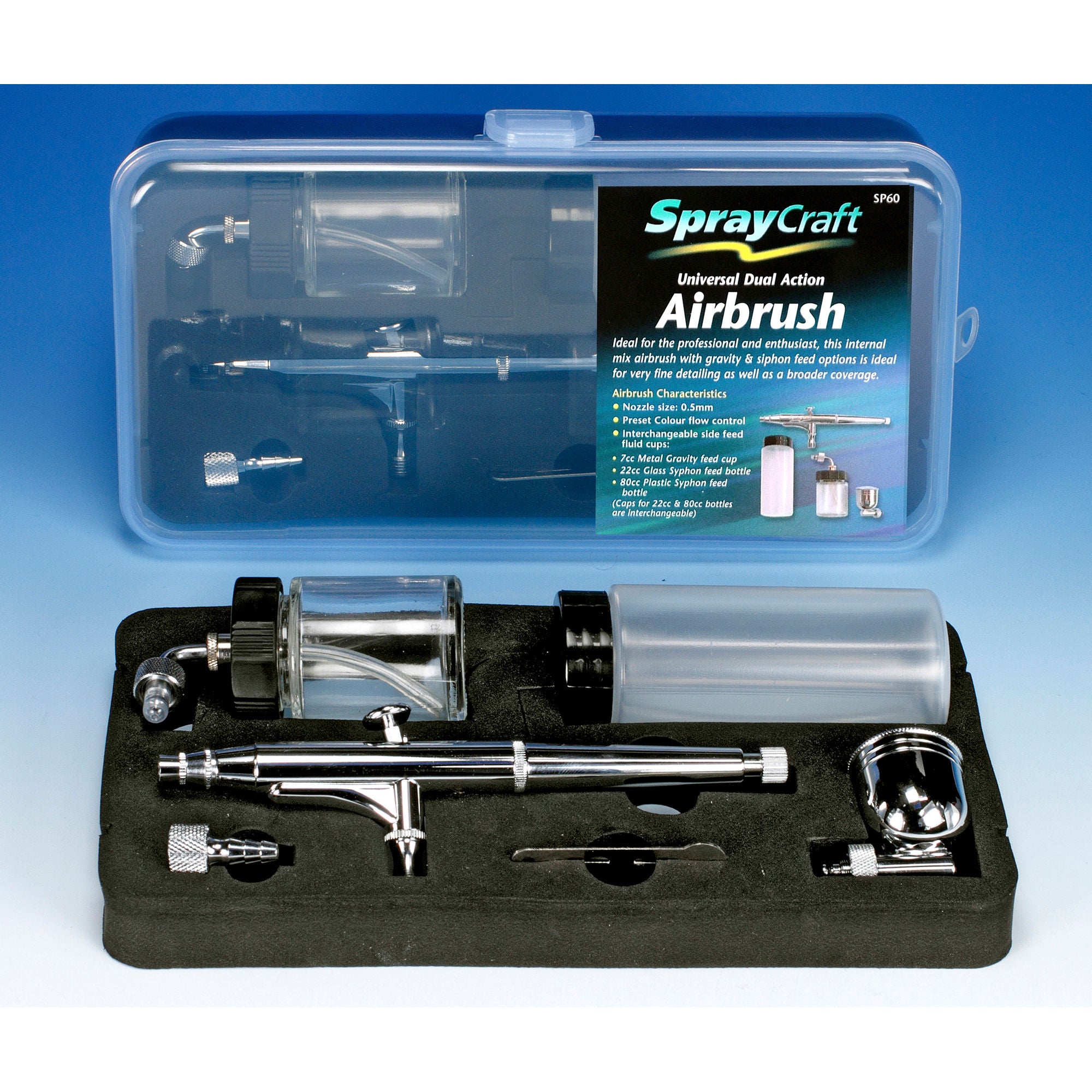Universal Dual Action Airbrush Set (SP60)