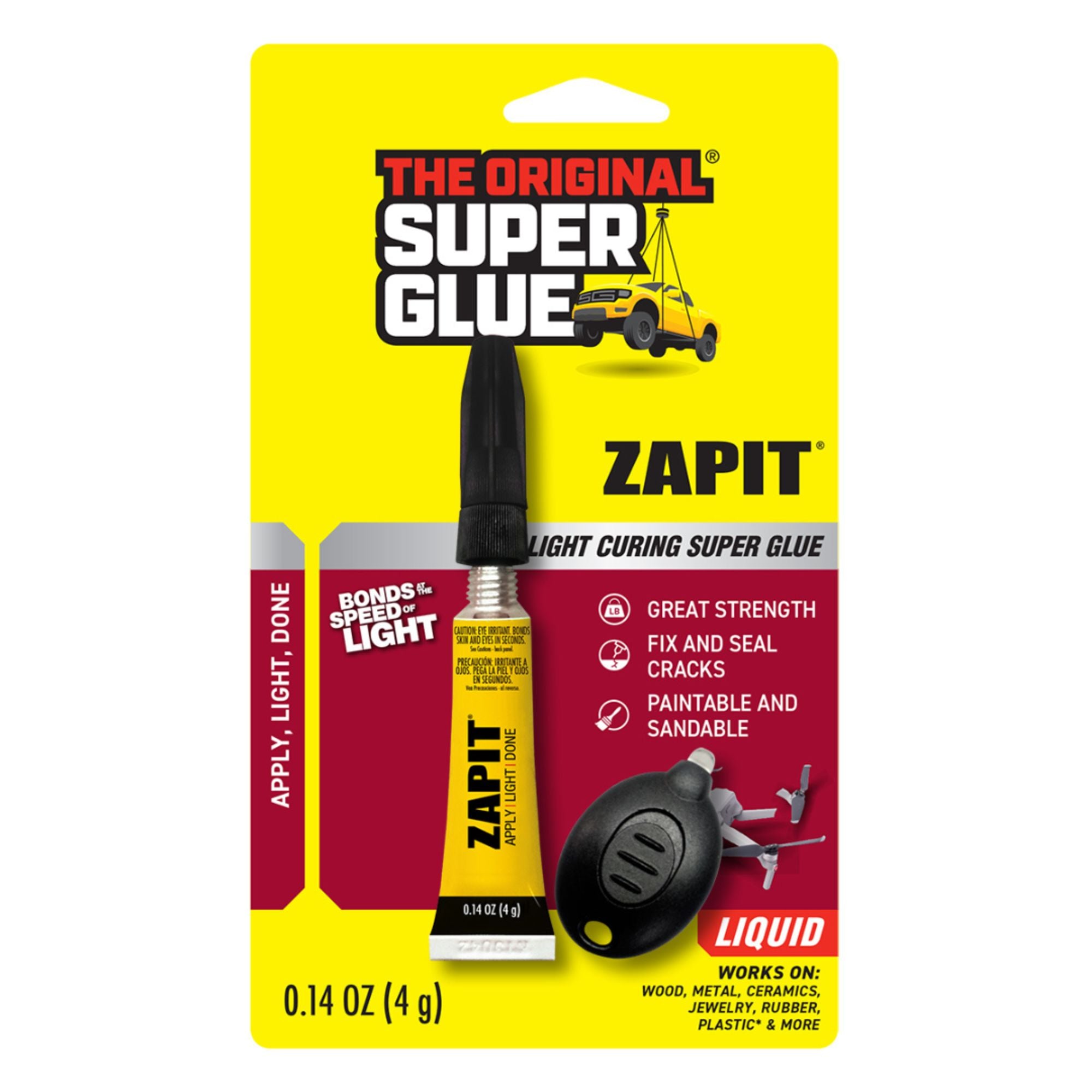 SUP90002 [file:SUP90002-1.jpg] Zap IT Glue with Blue Light Activator