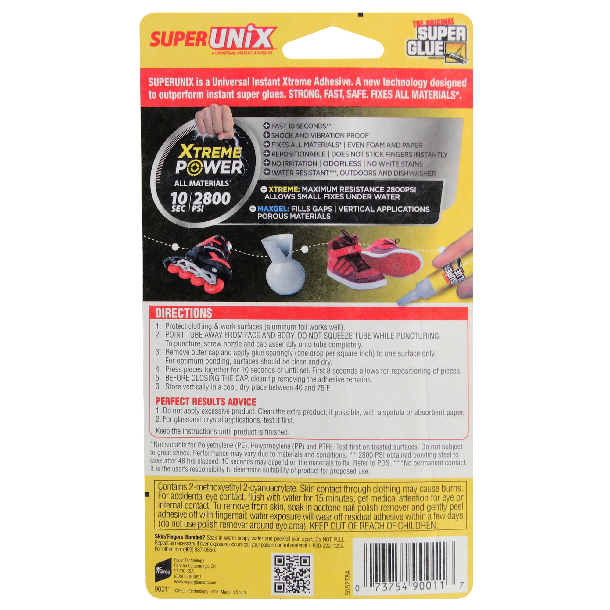 SUP90011-2 [file:SUP90011-2.jpg] Super Unix Gel Glue