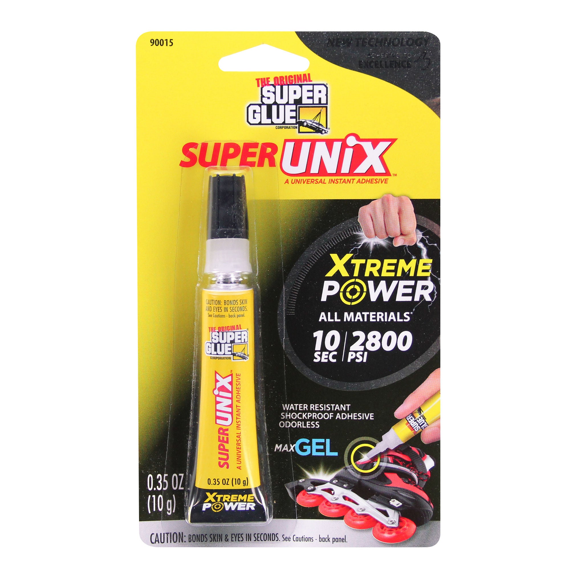 SUP90015 [file:SUP90015-1.jpg] Super Unix Gel Adhesive Glue (0.35oz, 10g)