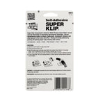 SUPKW10-2 [file:SUPKW10-2.jpg] Self Adhesive Super Klip (10/pkg)