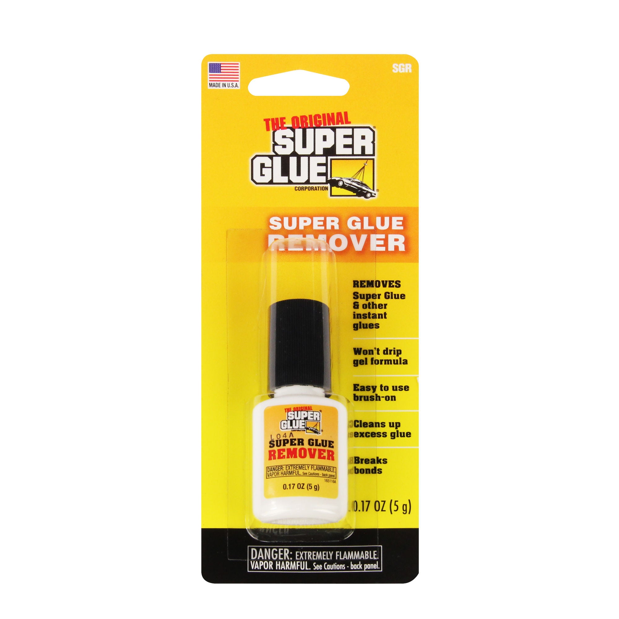 SUPSGR-1 [file:SUPSGR-1.jpg] Super Glue Remover Gel (0.17oz, 5g)