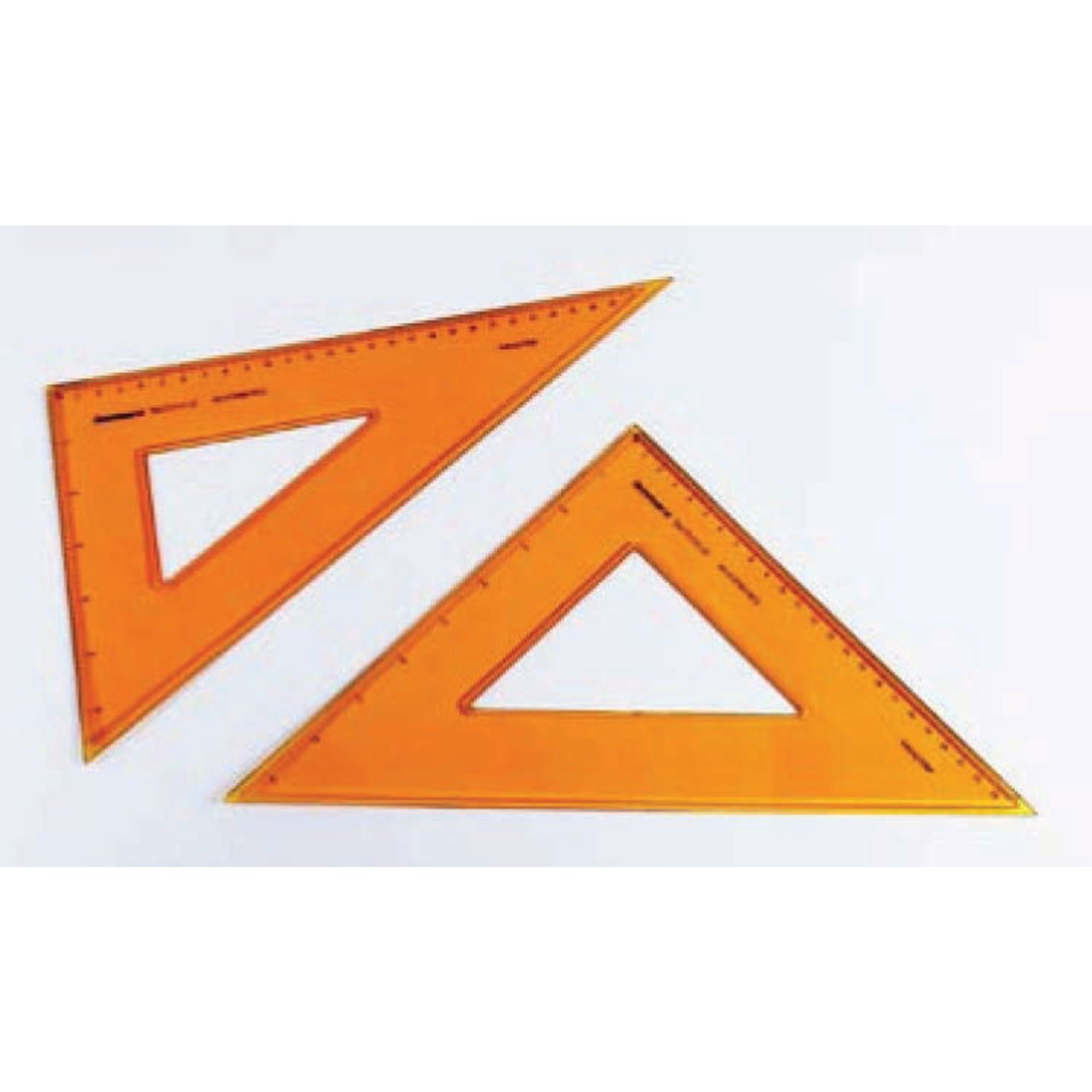SWHDARSS4560-1 Set Square Set, -45 30/60 Degree (2 pcs)