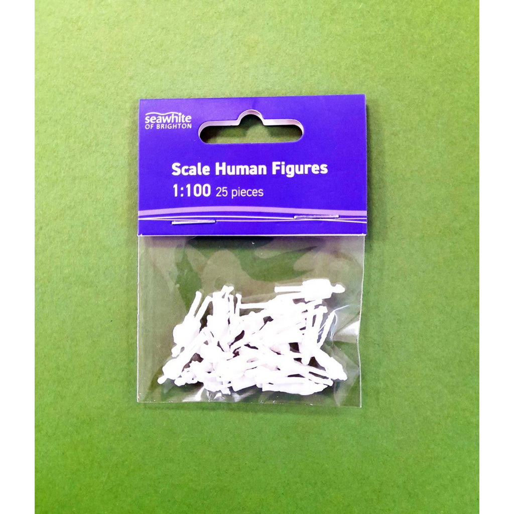 SWHMODFG1.100RT-1 [file:SWHMODFG1.100RT-1.jpg] Unpainted Figures White, 1:100 Scale (25 pcs)