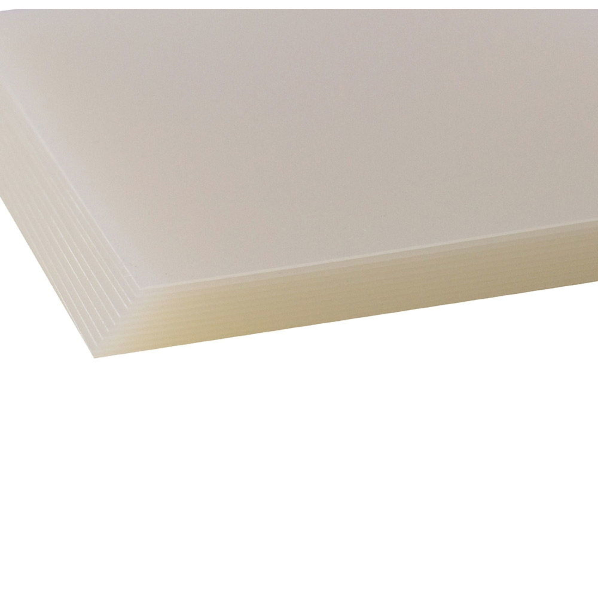 SWHPOLYPROA2-1 [file:SWHPOLYPROA2-1.jpg] Polypropylene Sheet, Clear Frost 800 micron A2+ (10 pcs)
