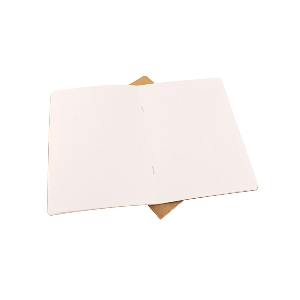 SWHSTA5ECP [file:SWHSTA5ECP-1.jpg] ECO Starter Sketchbook Natural Cover, 32 Pages 150gsm A5 Portrait, White Paper