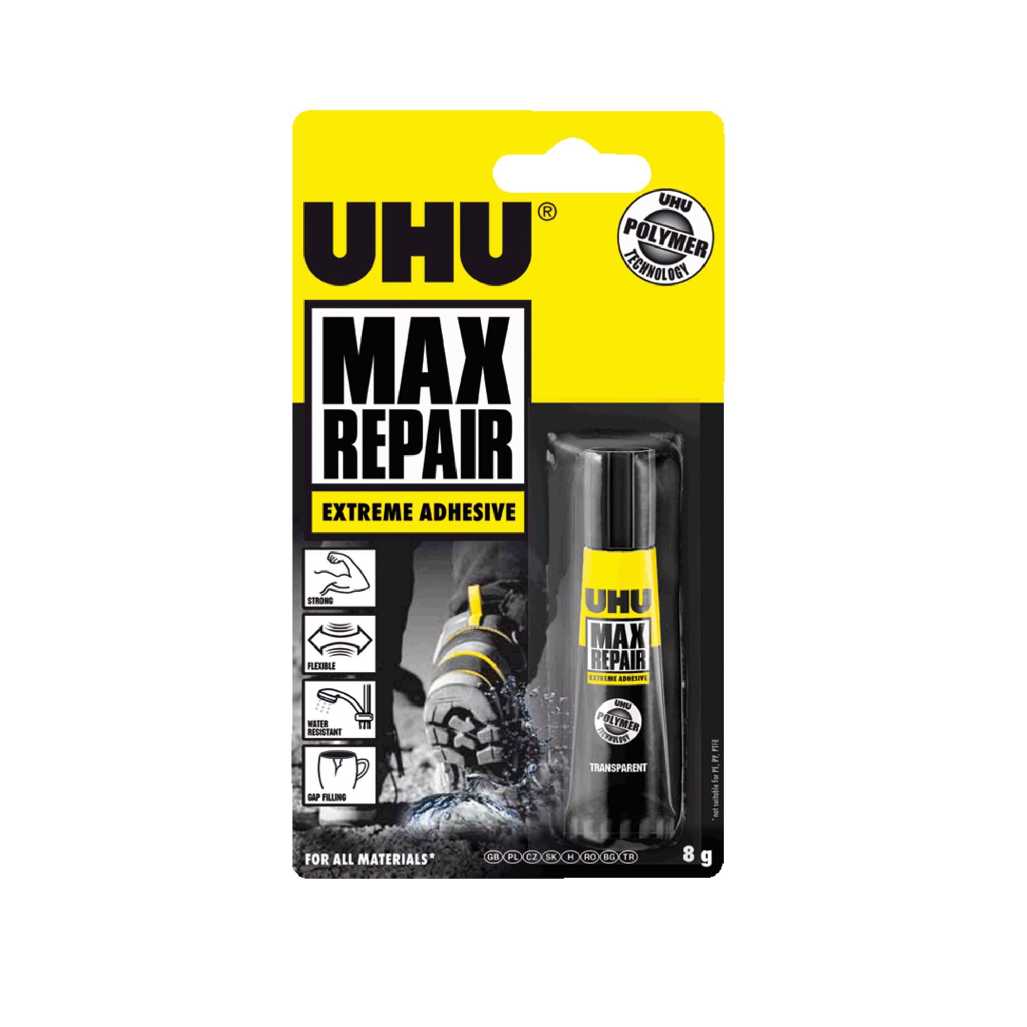 UHU36355-2 [file:UHU36355-2.jpg] Max Repair Extreme Adhesive Glue 8g