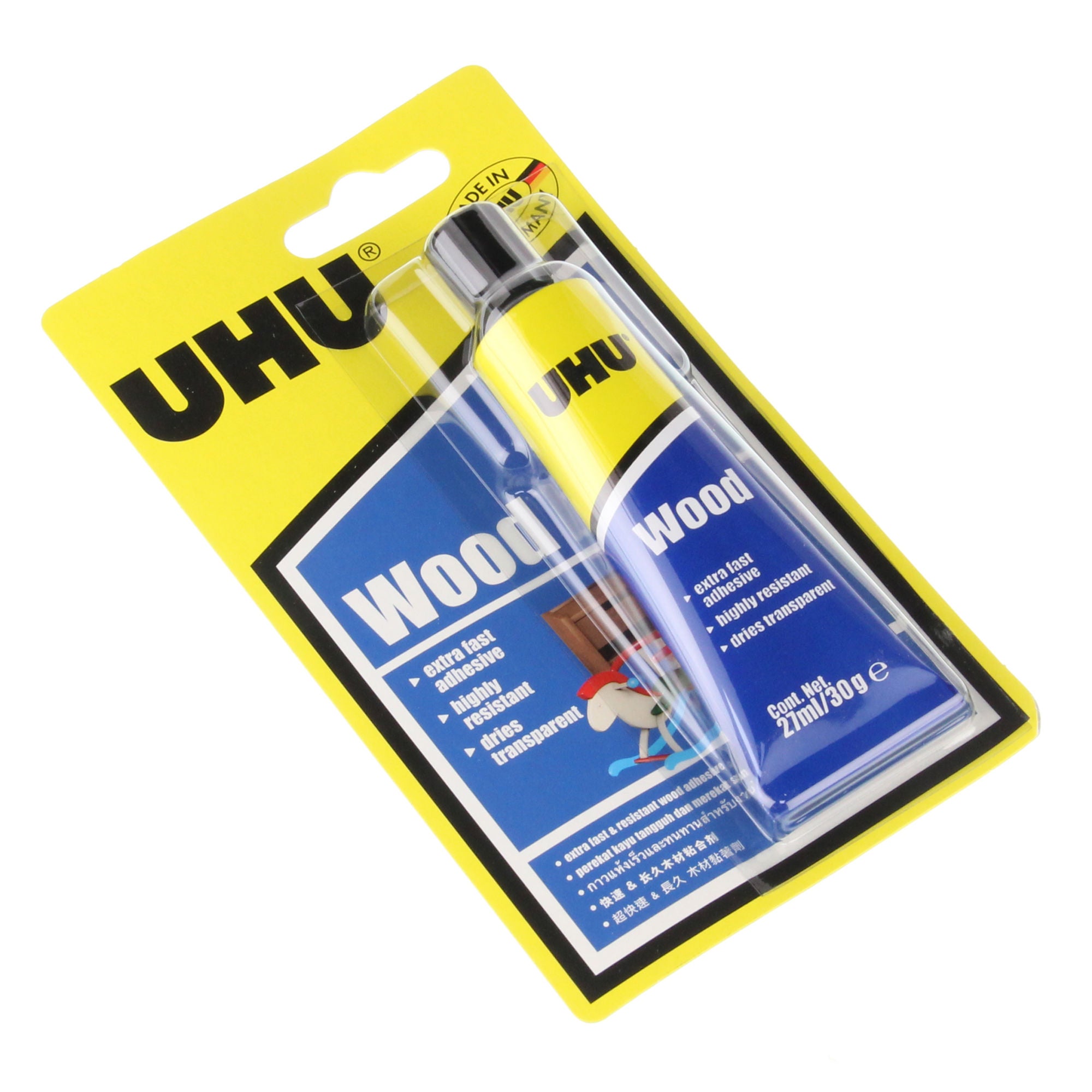 UHU37585 [file:UHU37585-1.jpg] Wood Adhesive Glue 27ml