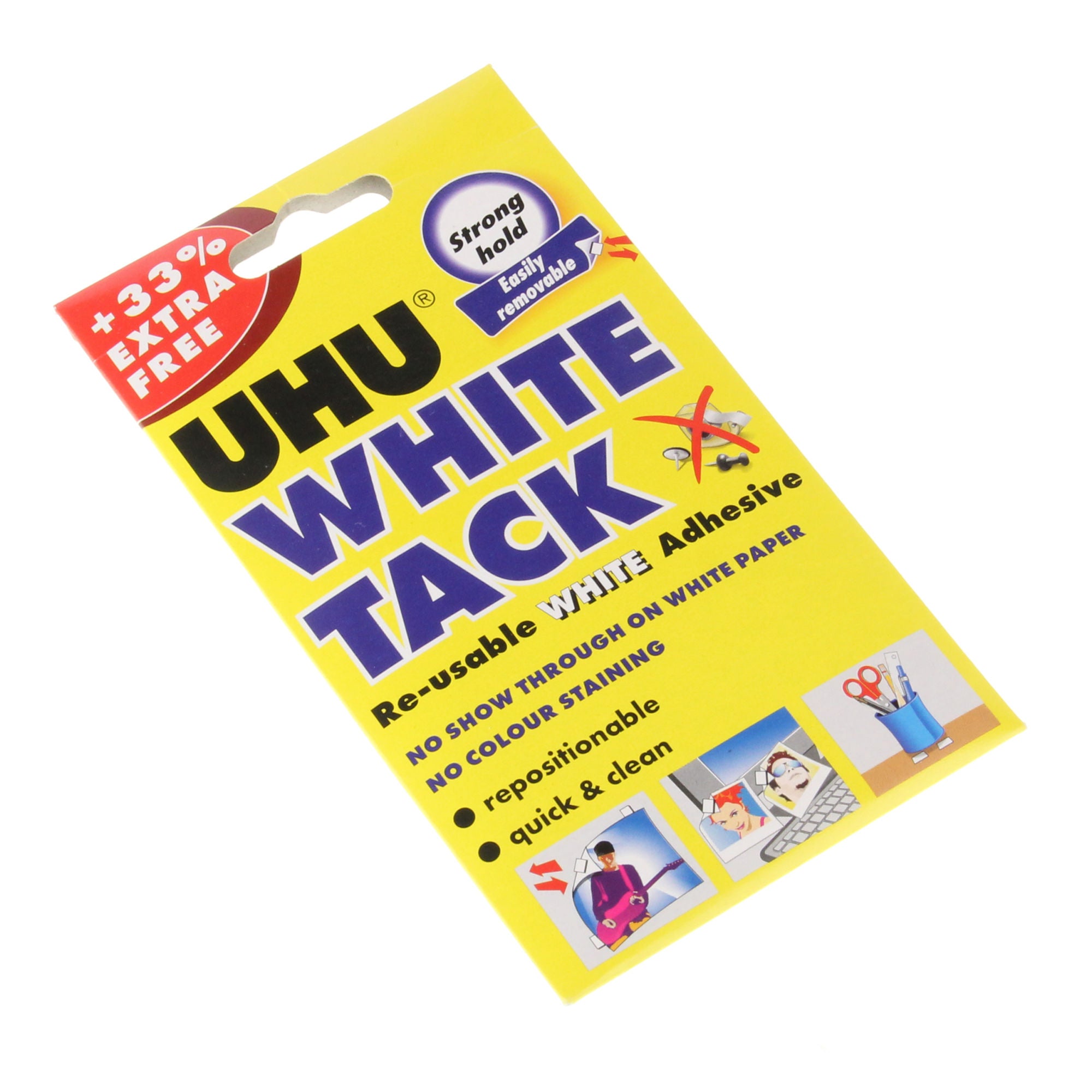 UHU43480 [file:UHU43480-1.jpg] White Tack 50g