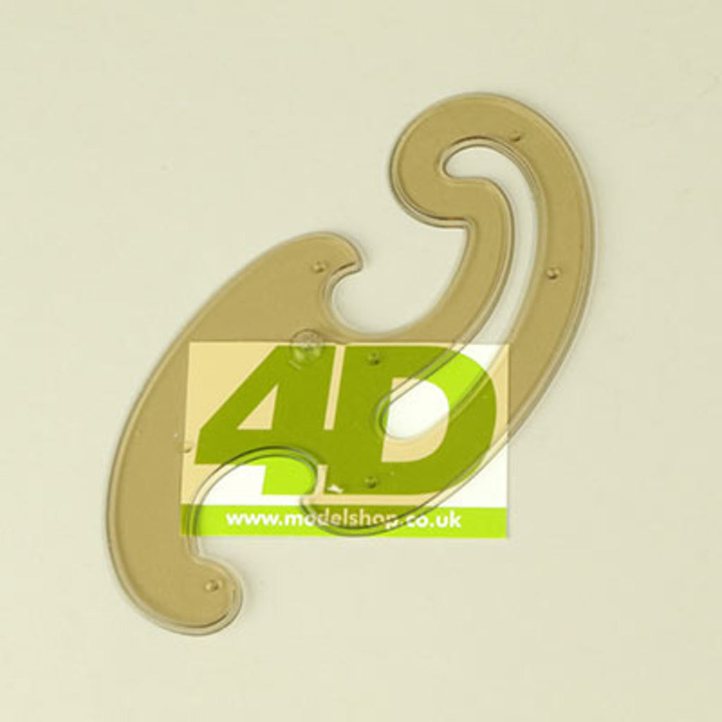 French curves (3 pcs)